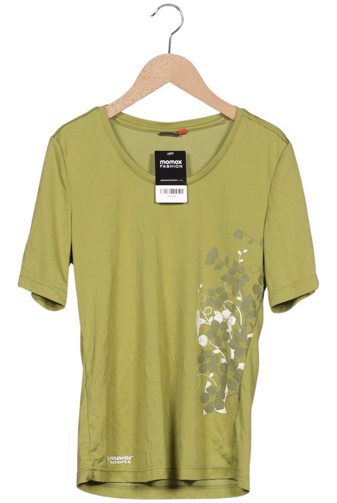 

Maier Sports Damen T-Shirt, grün, Gr. 36