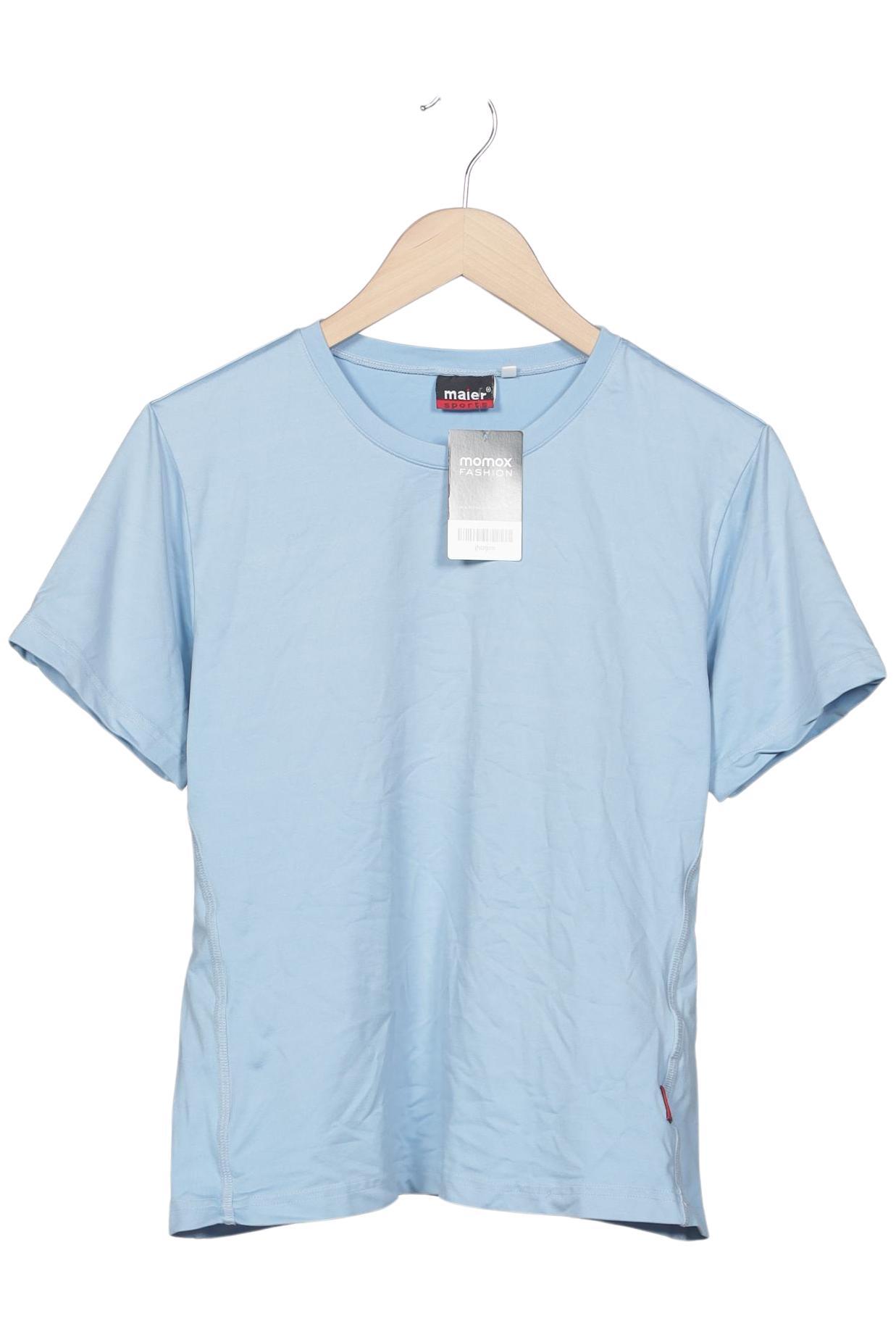 

Maier Sports Damen T-Shirt, hellblau, Gr. 42