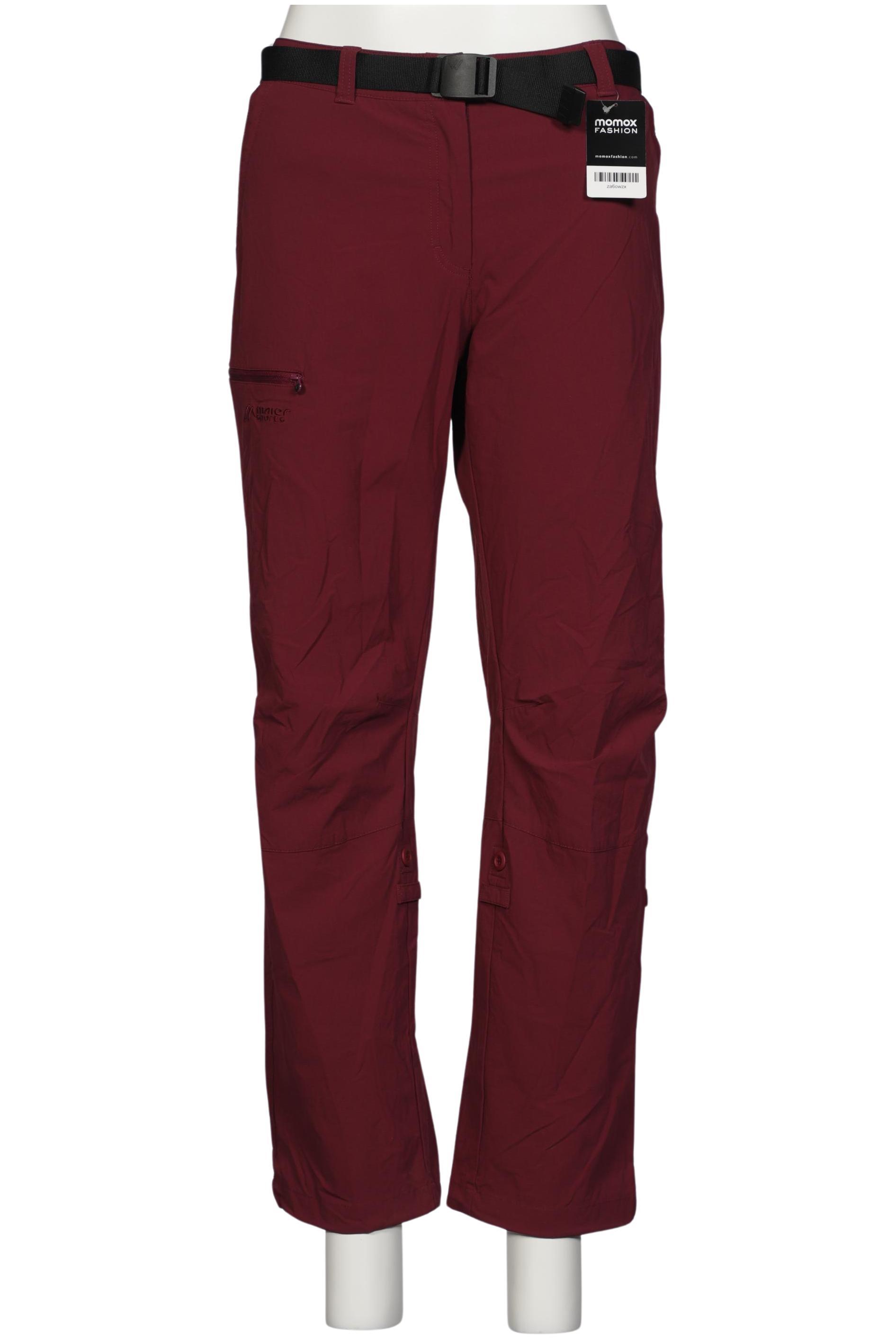 

Maier Sports Damen Stoffhose, bordeaux, Gr. 22
