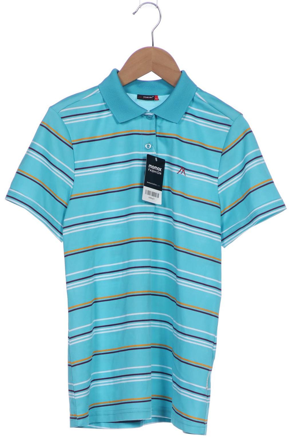 

Maier Sports Damen Poloshirt, türkis, Gr. 40