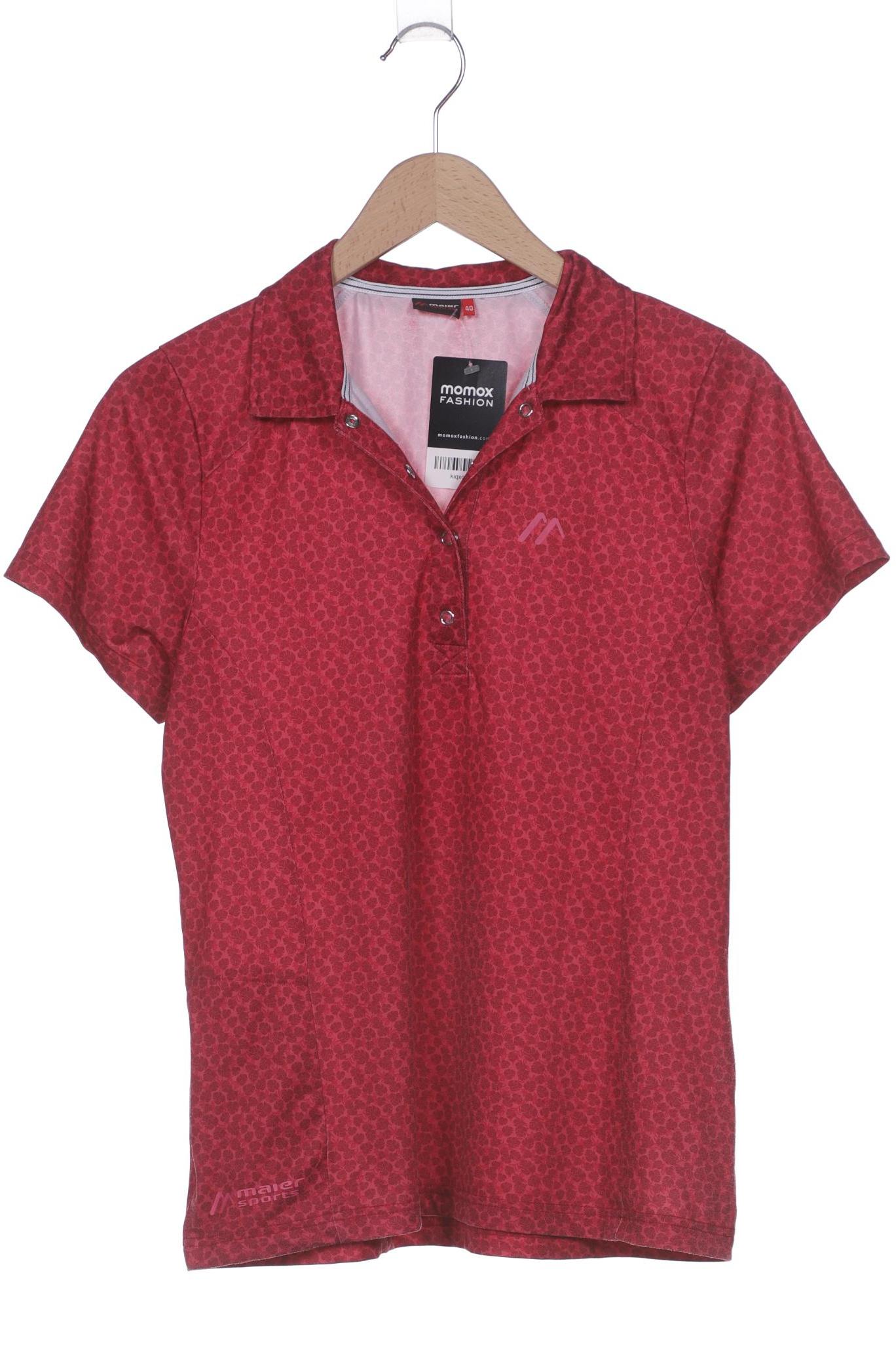

Maier Sports Damen Poloshirt, rot, Gr. 40