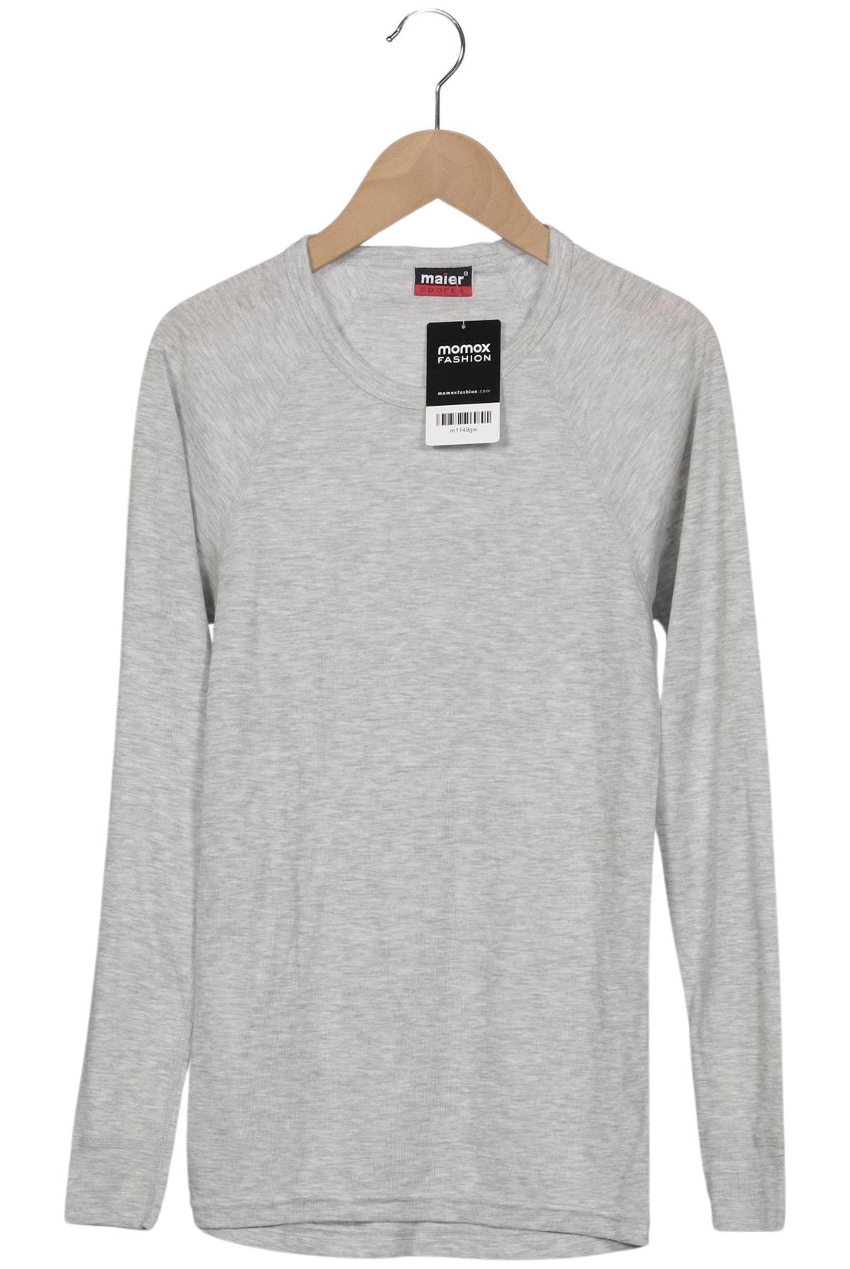 

Maier Sports Damen Langarmshirt, grau, Gr. 42