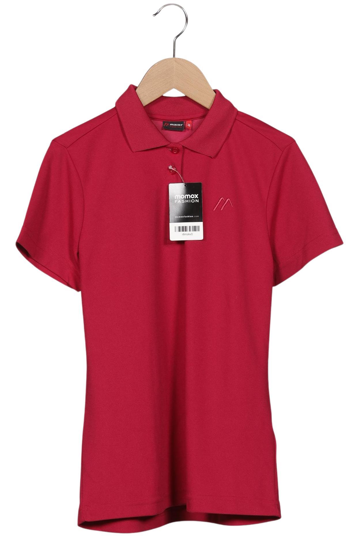 

Maier Sports Damen Poloshirt, rot, Gr. 36