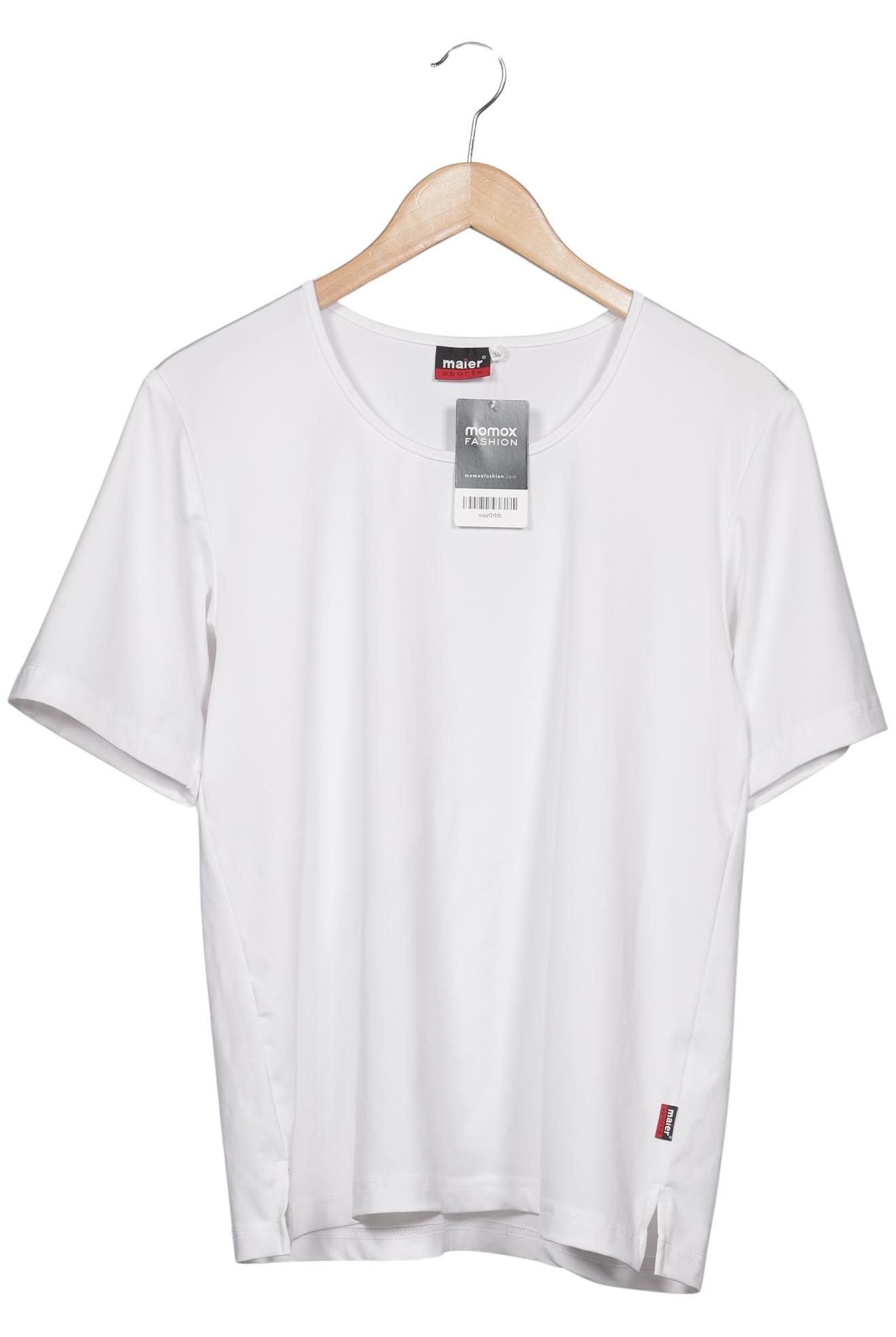 

Maier Sports Damen T-Shirt, weiß, Gr. 38