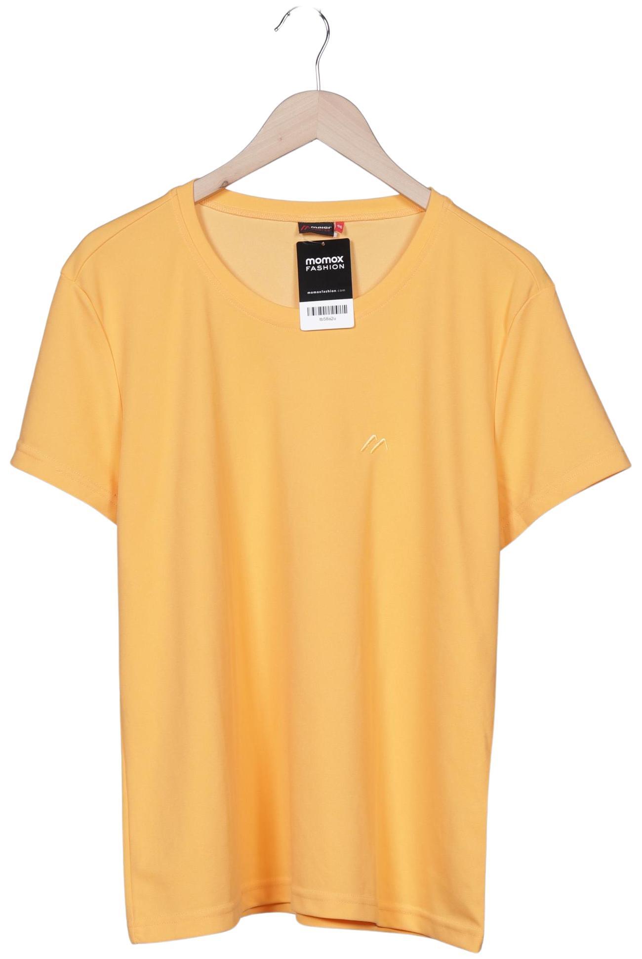 

Maier Sports Damen T-Shirt, gelb, Gr. 46