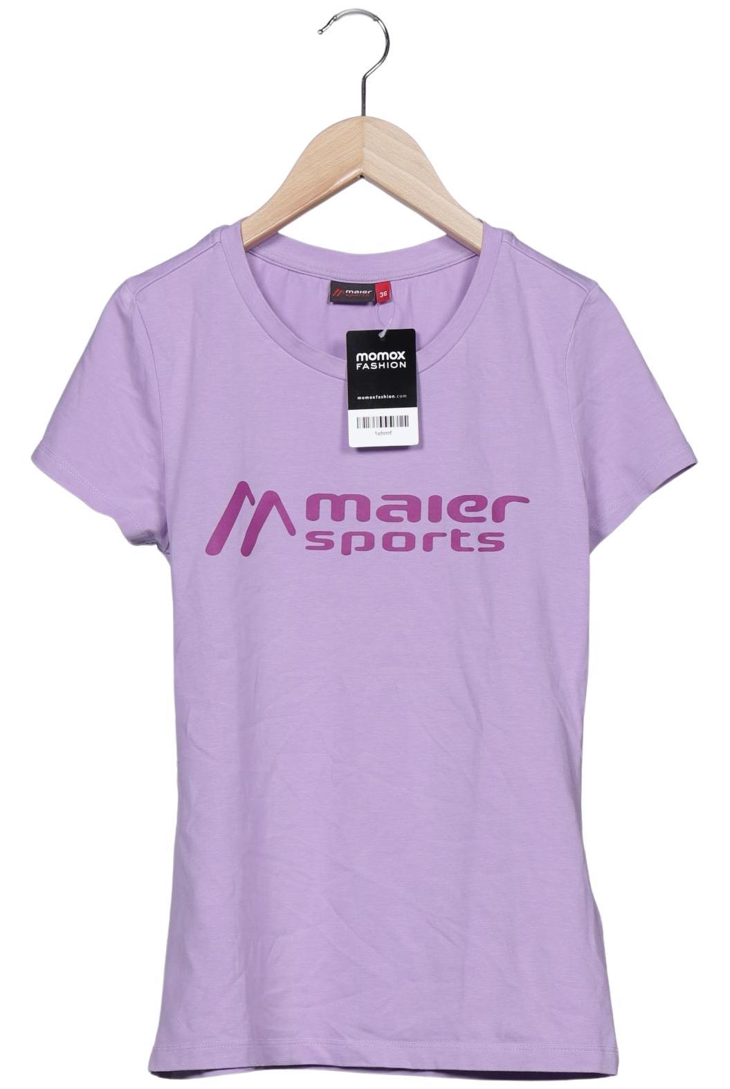 

Maier Sports Damen T-Shirt, flieder, Gr. 36