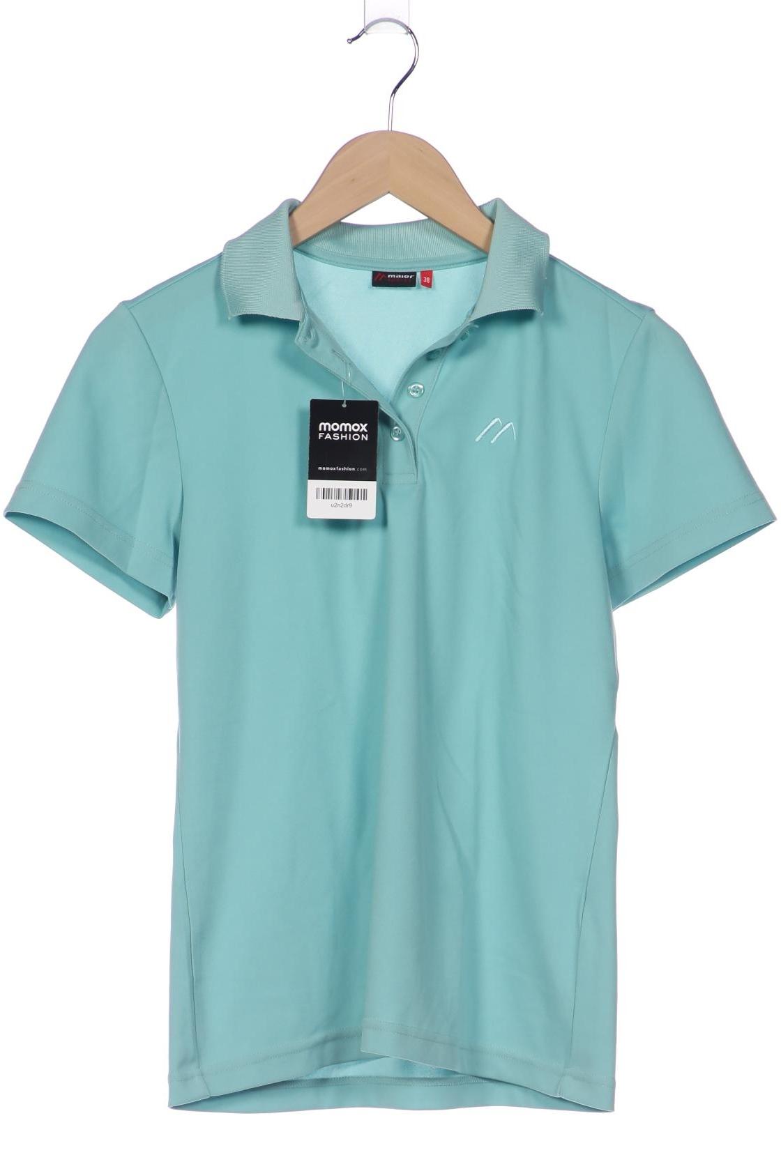 

Maier Sports Damen Poloshirt, türkis, Gr. 38