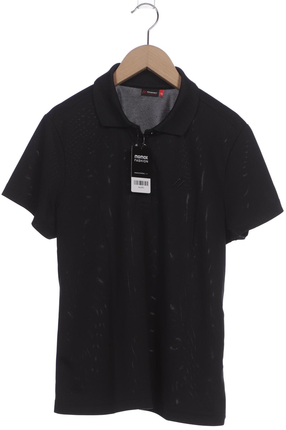 

Maier Sports Damen Poloshirt, schwarz, Gr. 42