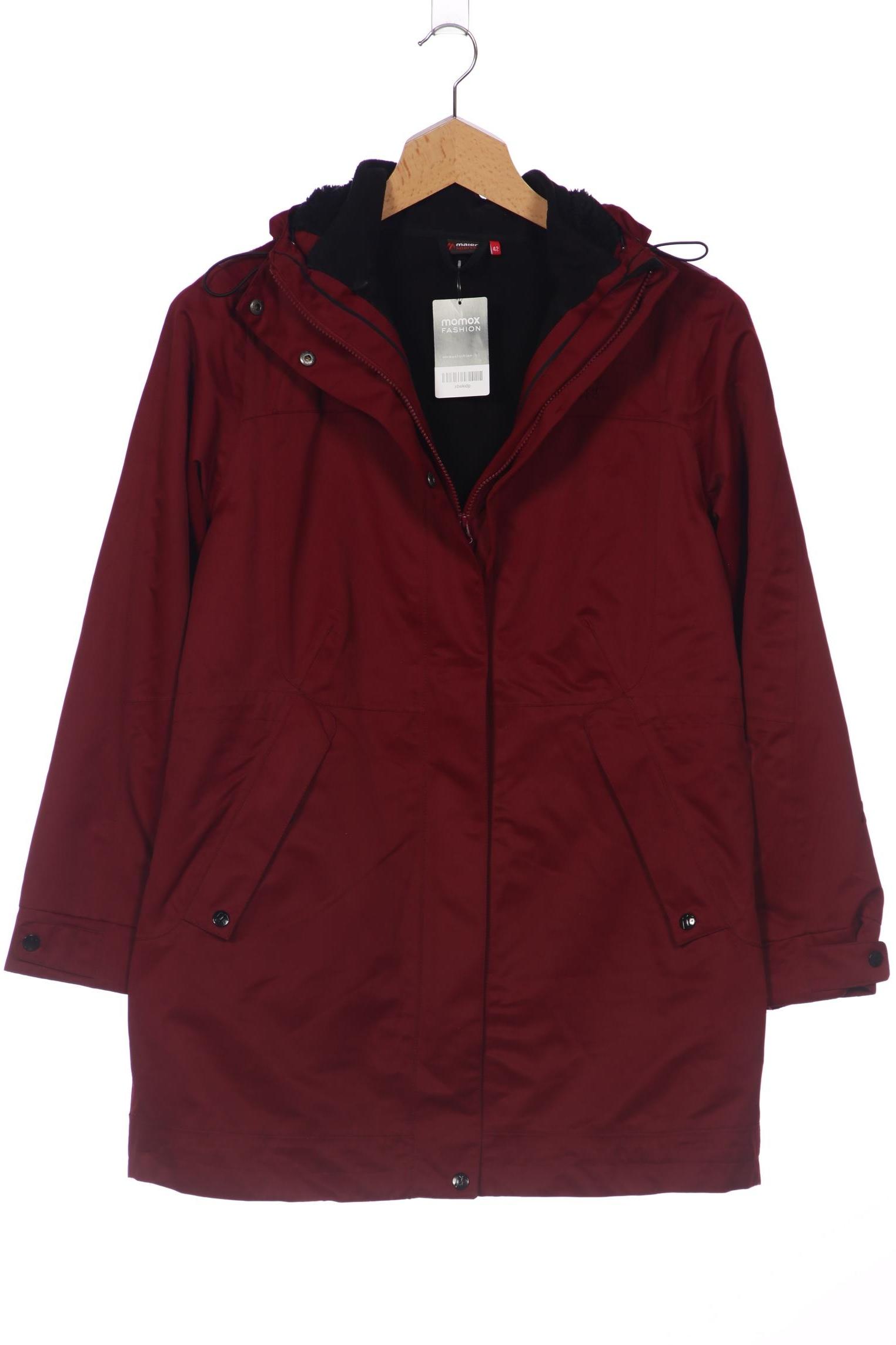 

Maier Sports Damen Mantel, bordeaux, Gr. 42