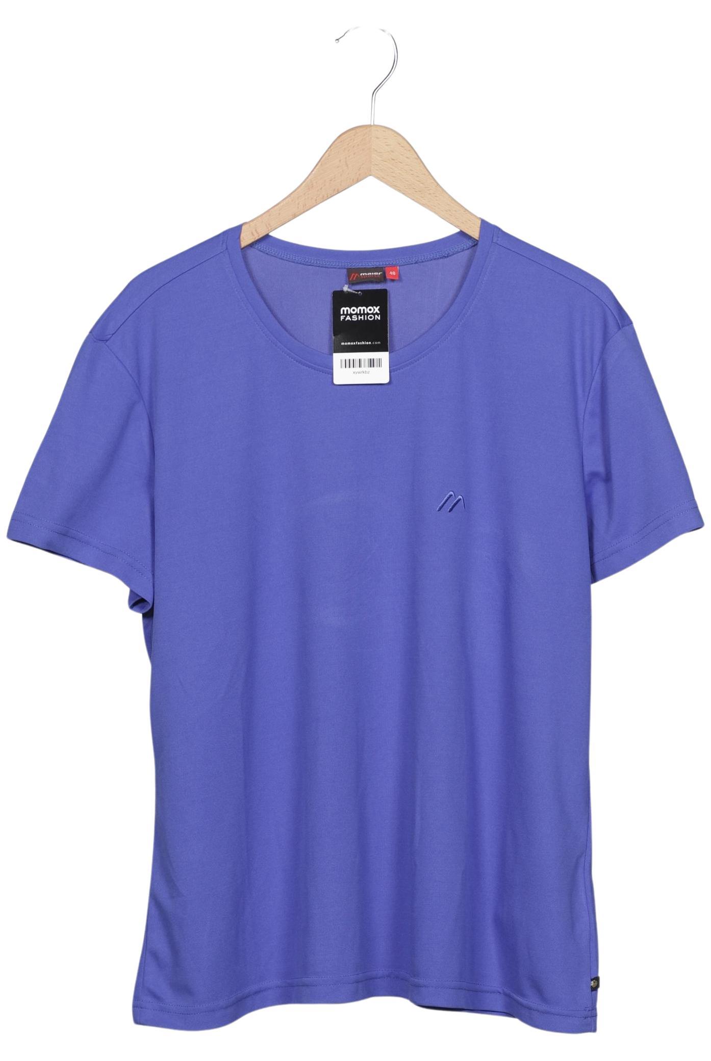 

Maier Sports Damen T-Shirt, blau, Gr. 48