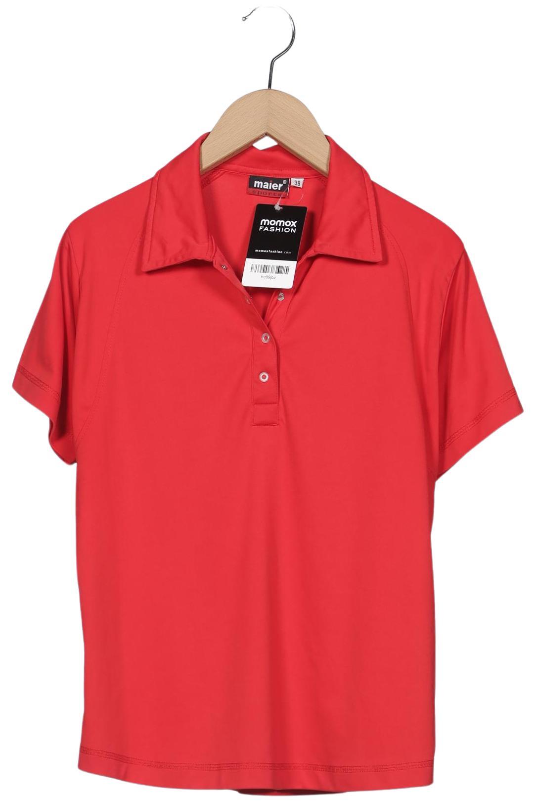 

Maier Sports Damen Poloshirt, rot, Gr. 38