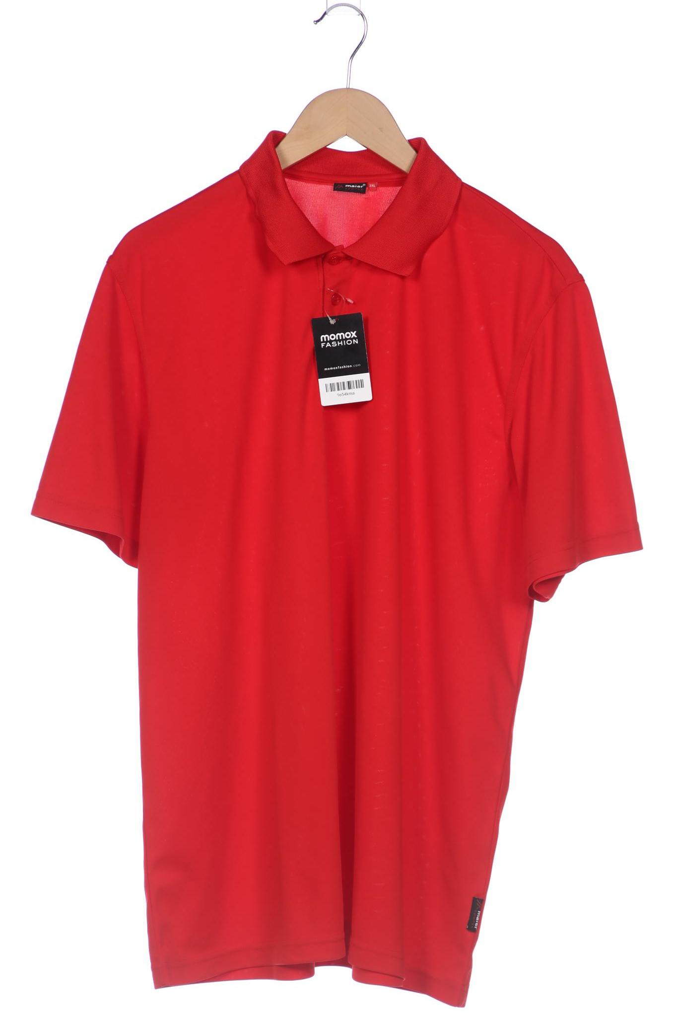

Maier Sports Herren Poloshirt, rot, Gr. 56