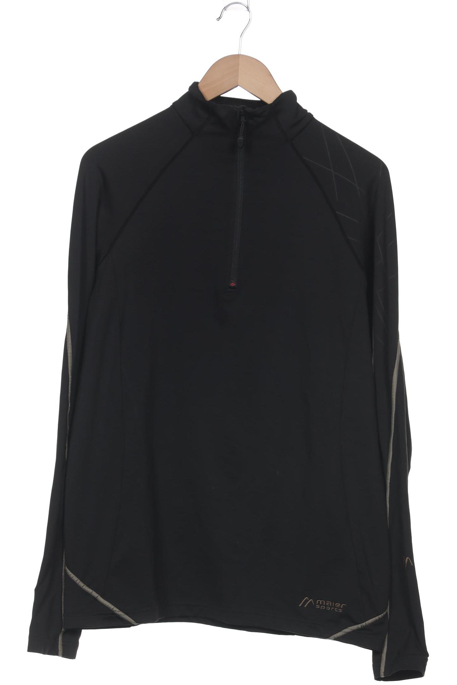 

Maier Sports Herren Langarmshirt, schwarz, Gr. 50