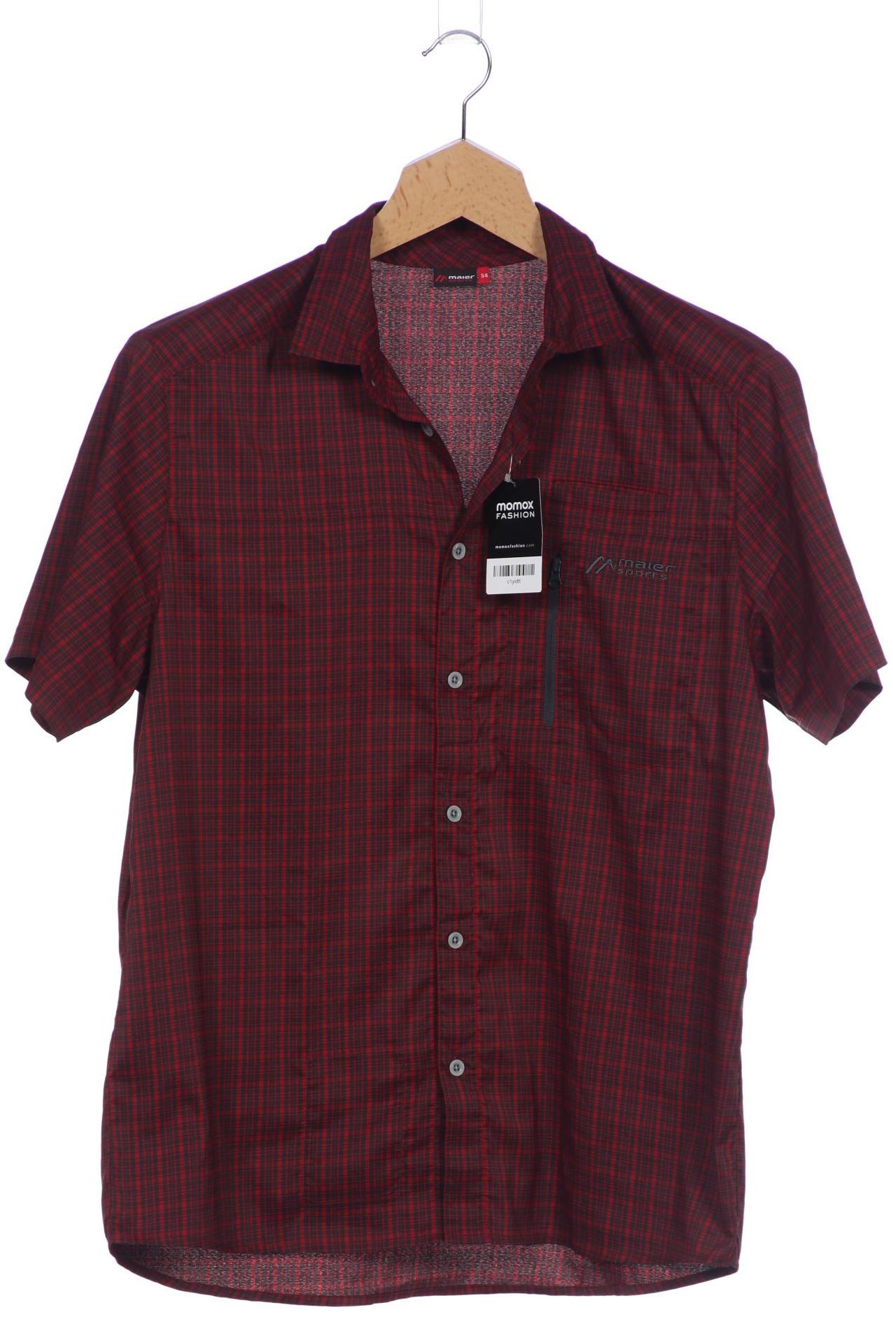 

Maier Sports Herren Hemd, bordeaux, Gr. 64