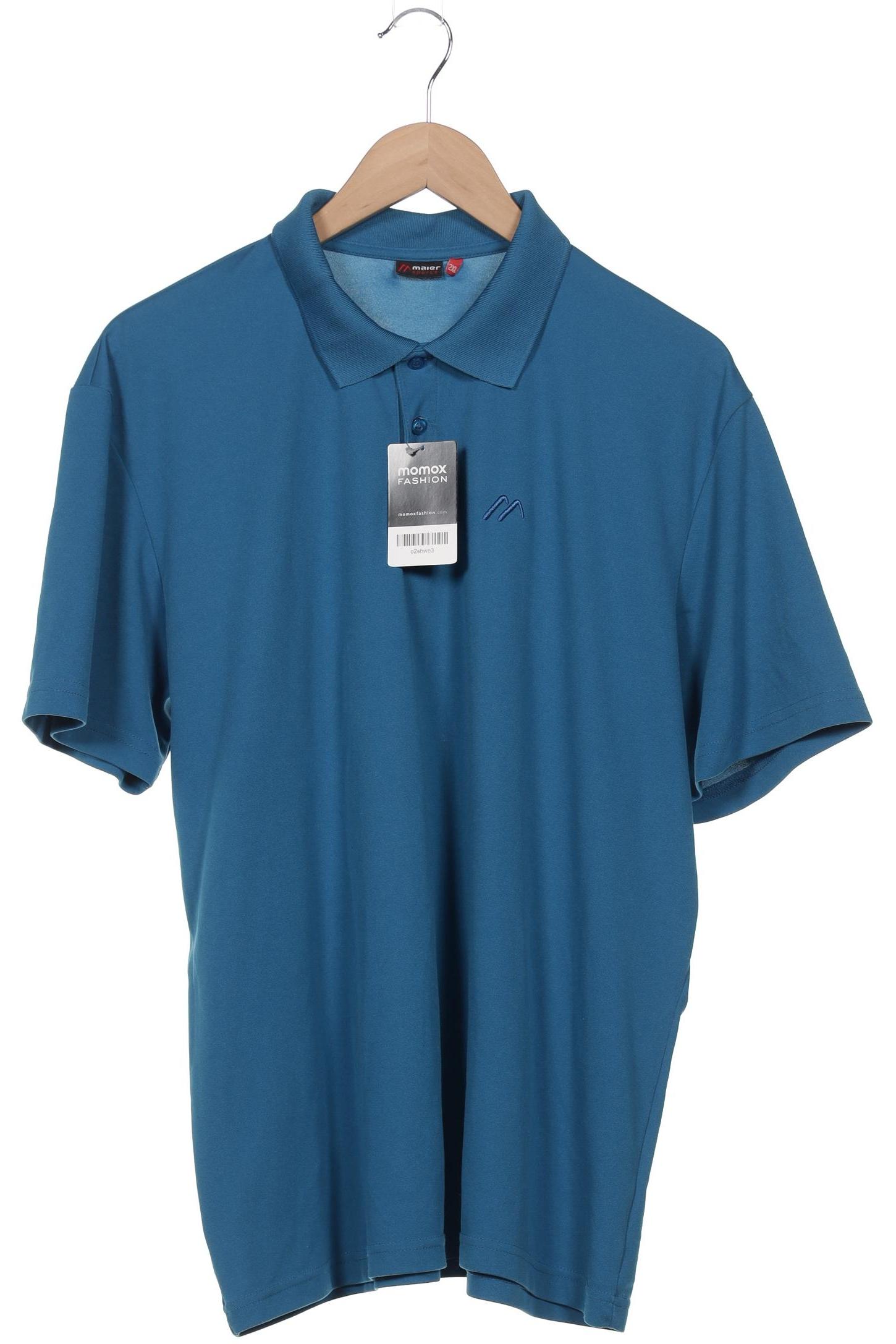 

Maier Sports Herren Poloshirt, blau, Gr. 56