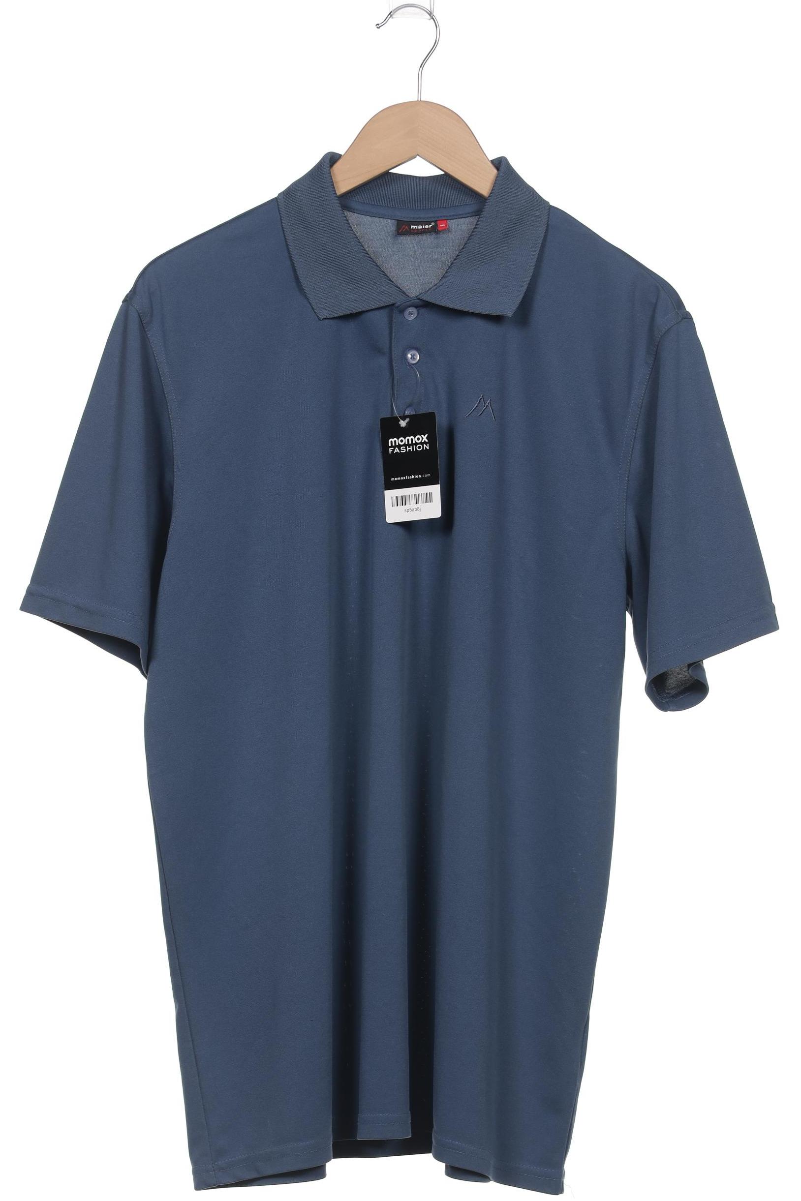 

Maier Sports Herren Poloshirt, blau, Gr. 56