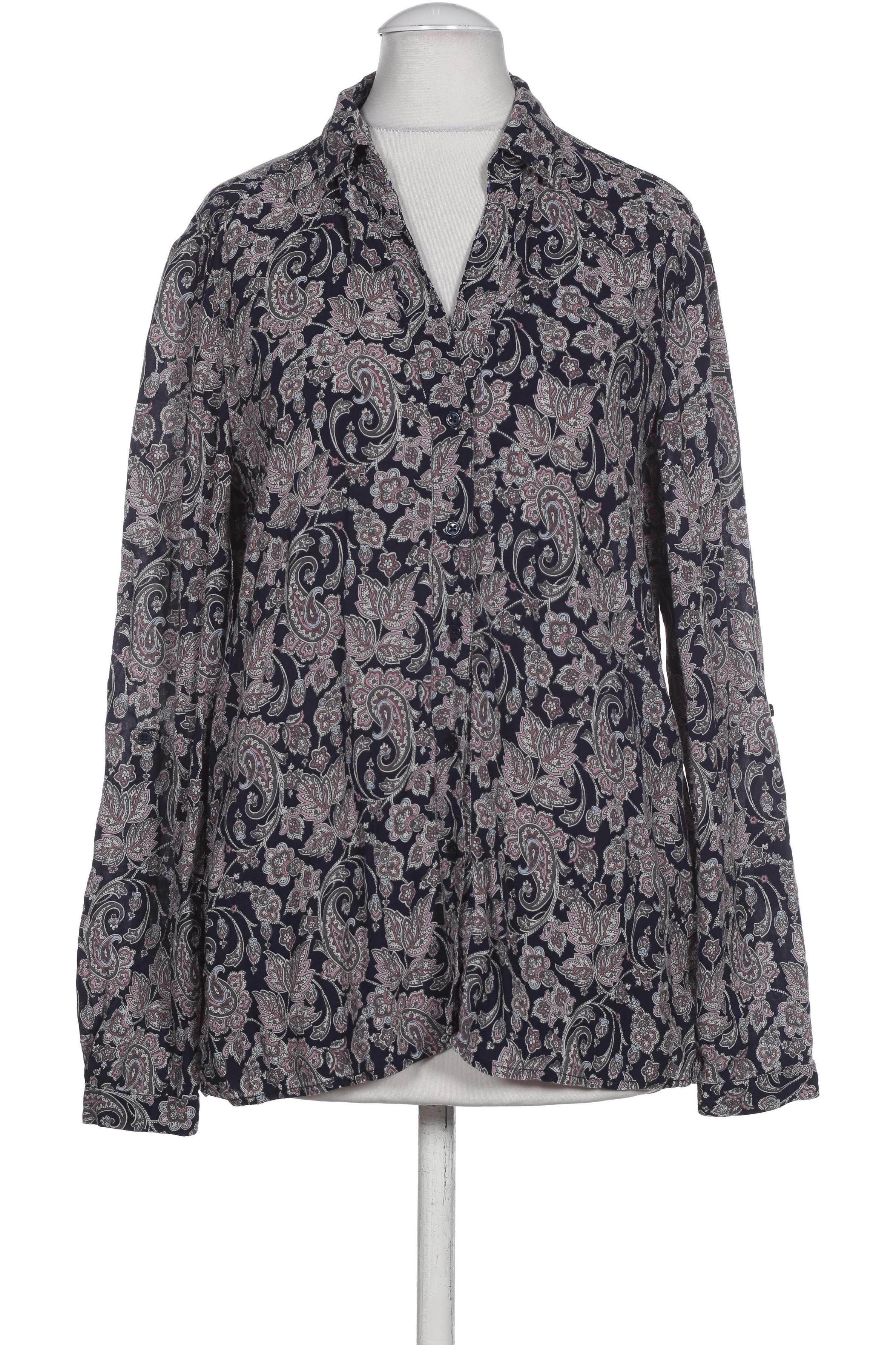 

Massimo Dutti Damen Bluse, blau, Gr. 36