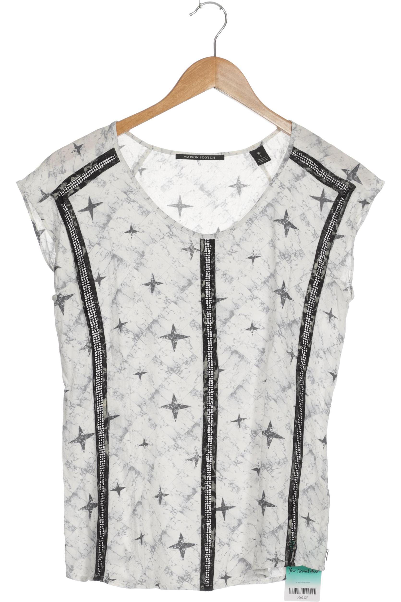 

Maison Scotch Damen Bluse, blau, Gr.