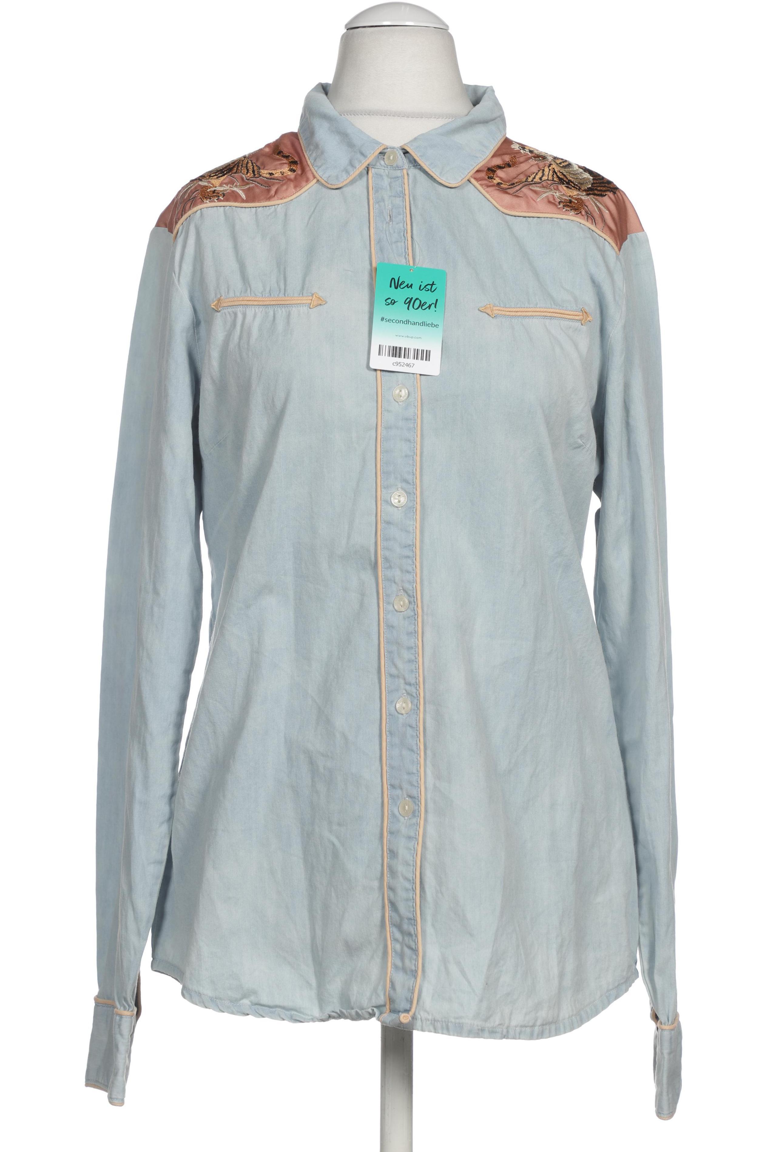 

Maison Scotch Damen Bluse, blau, Gr.