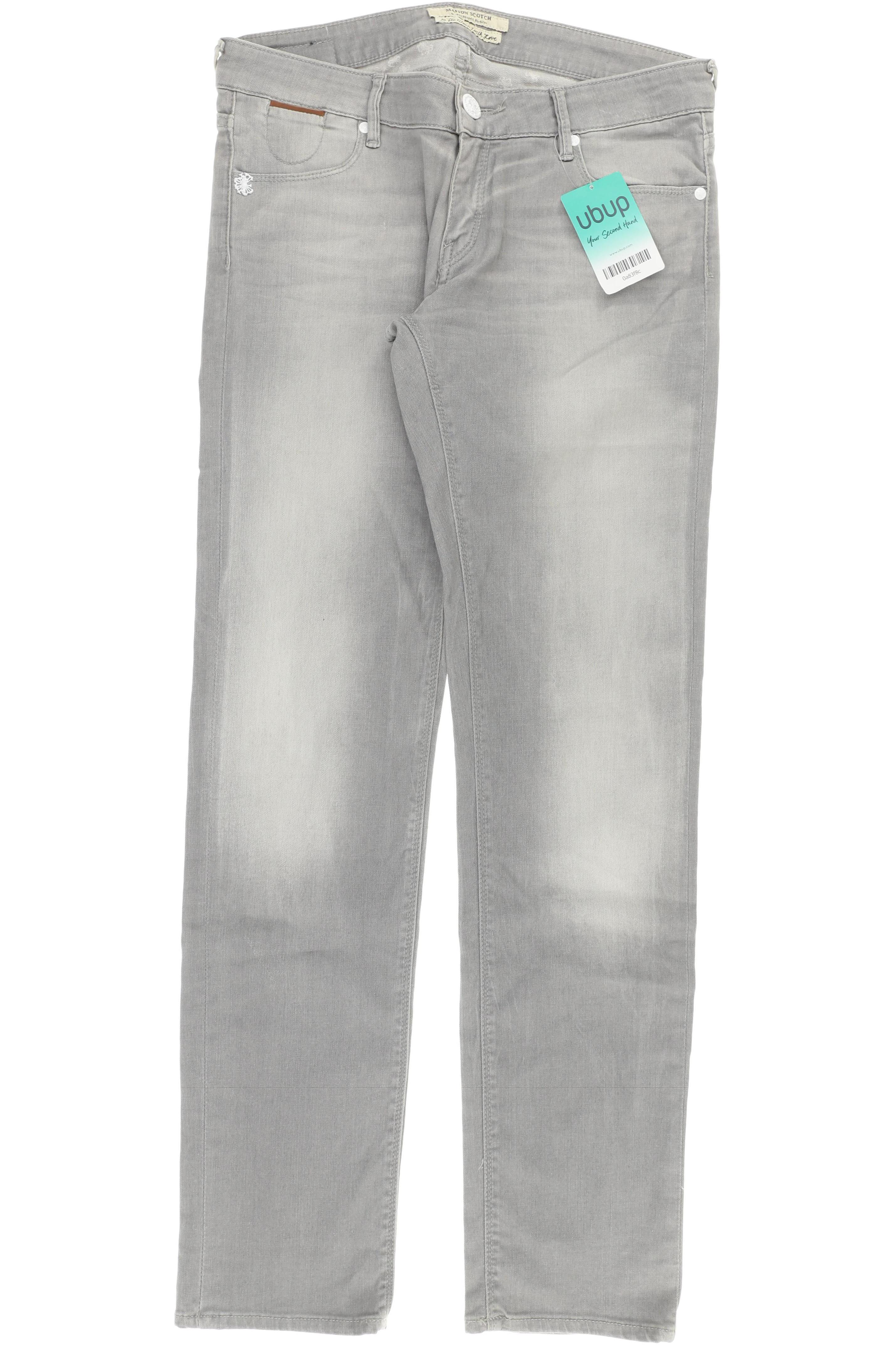 

Maison Scotch Damen Jeans, grau, Gr. 28