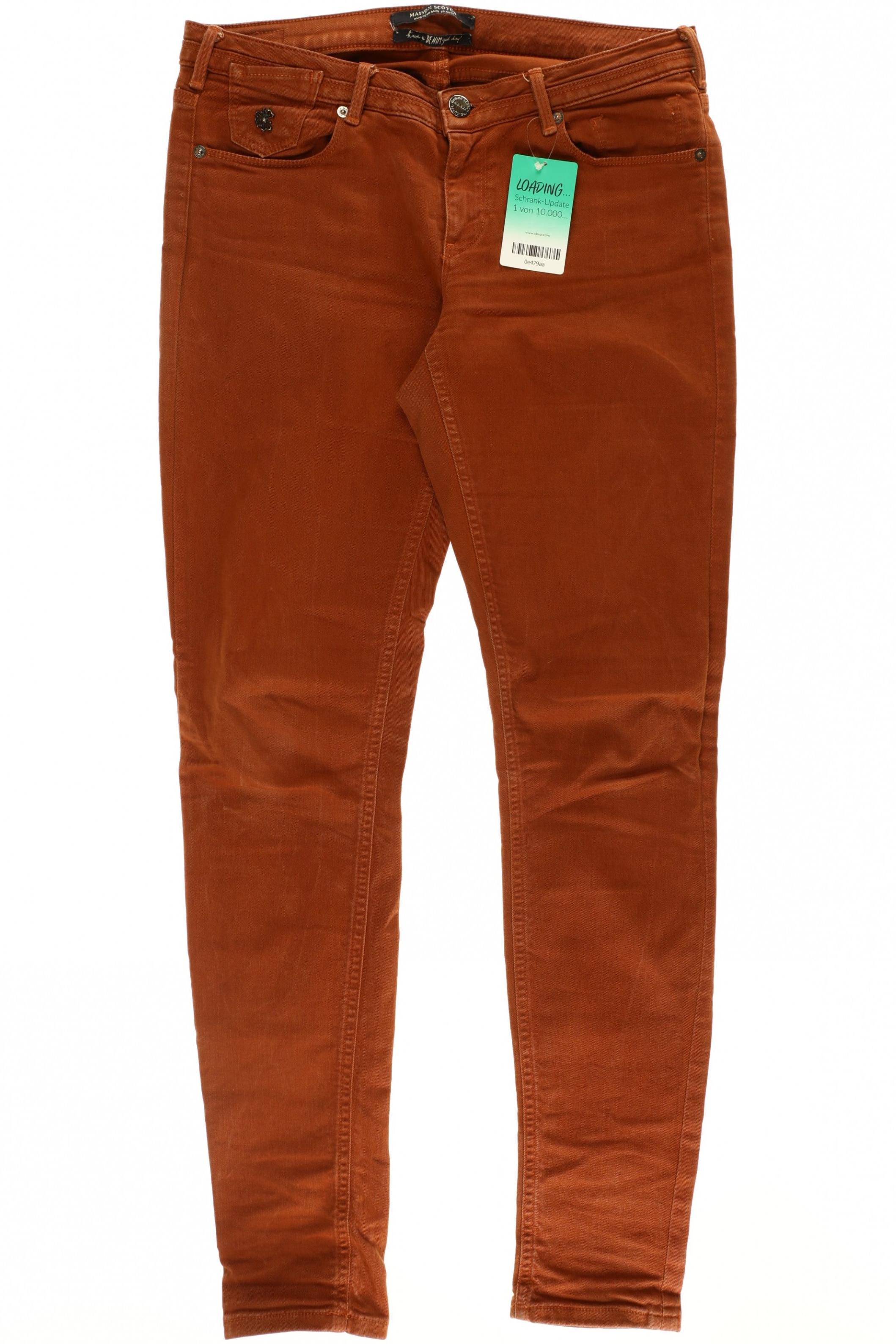 

Maison Scotch Damen Jeans, braun, Gr. 28