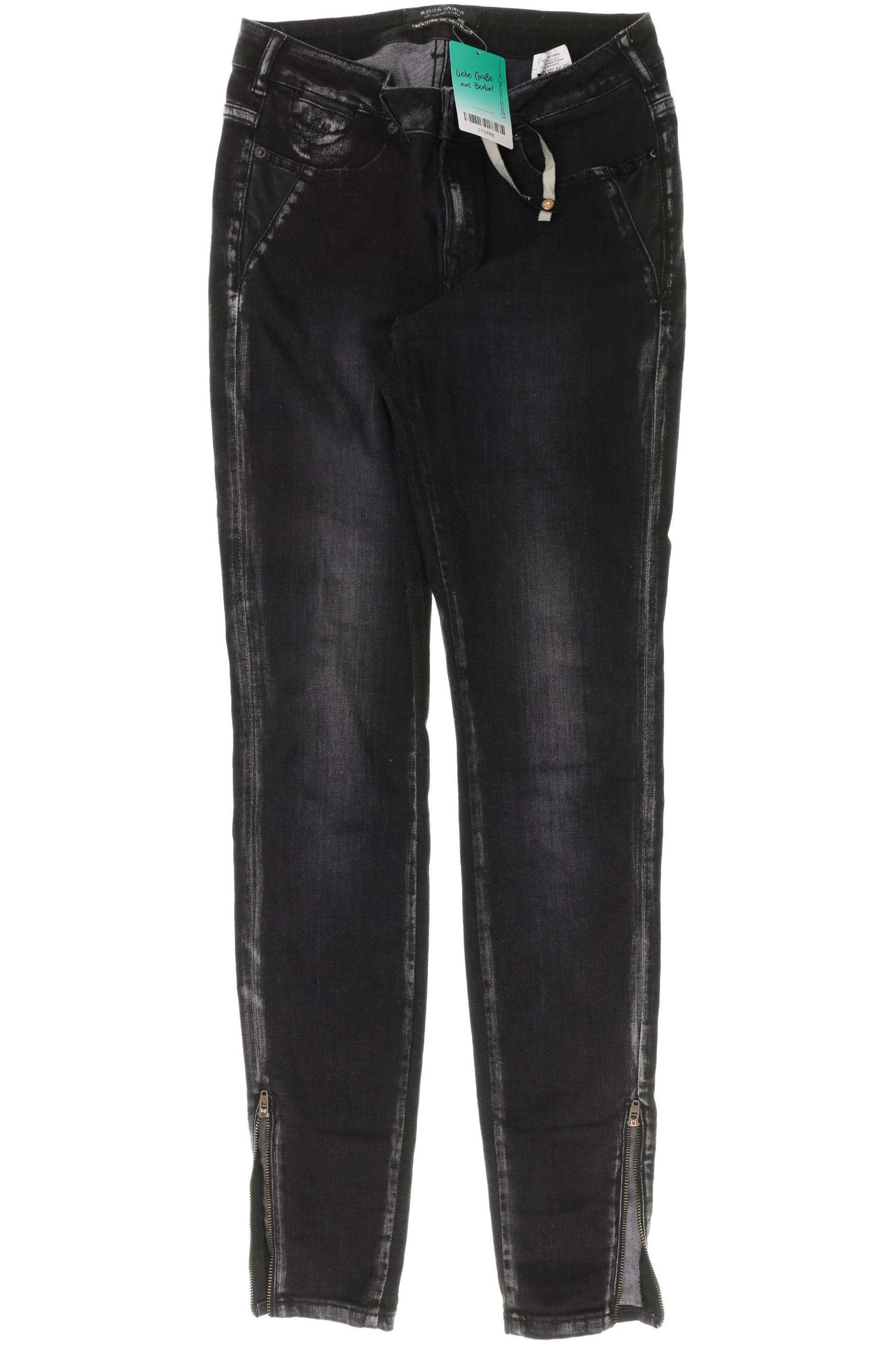 

Maison Scotch Damen Jeans, schwarz, Gr. 28