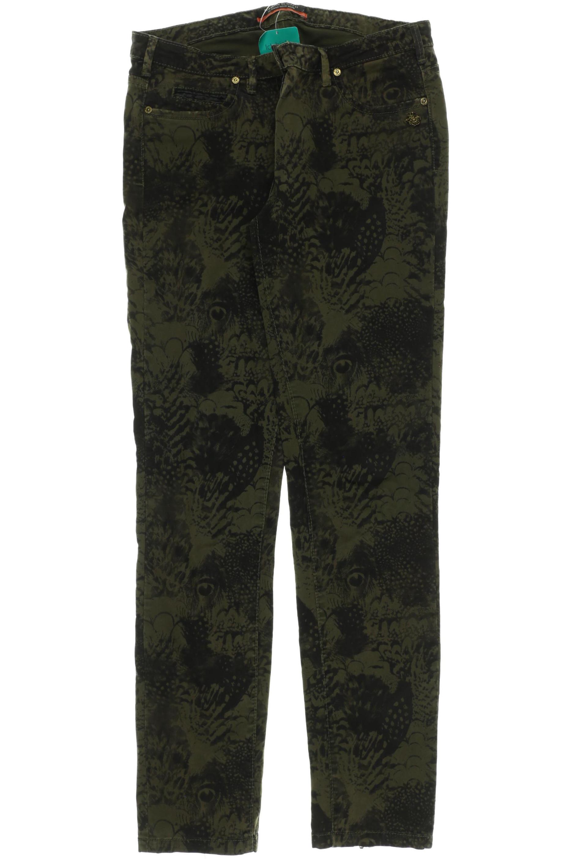 

Maison Scotch Damen Jeans, grün, Gr. 28