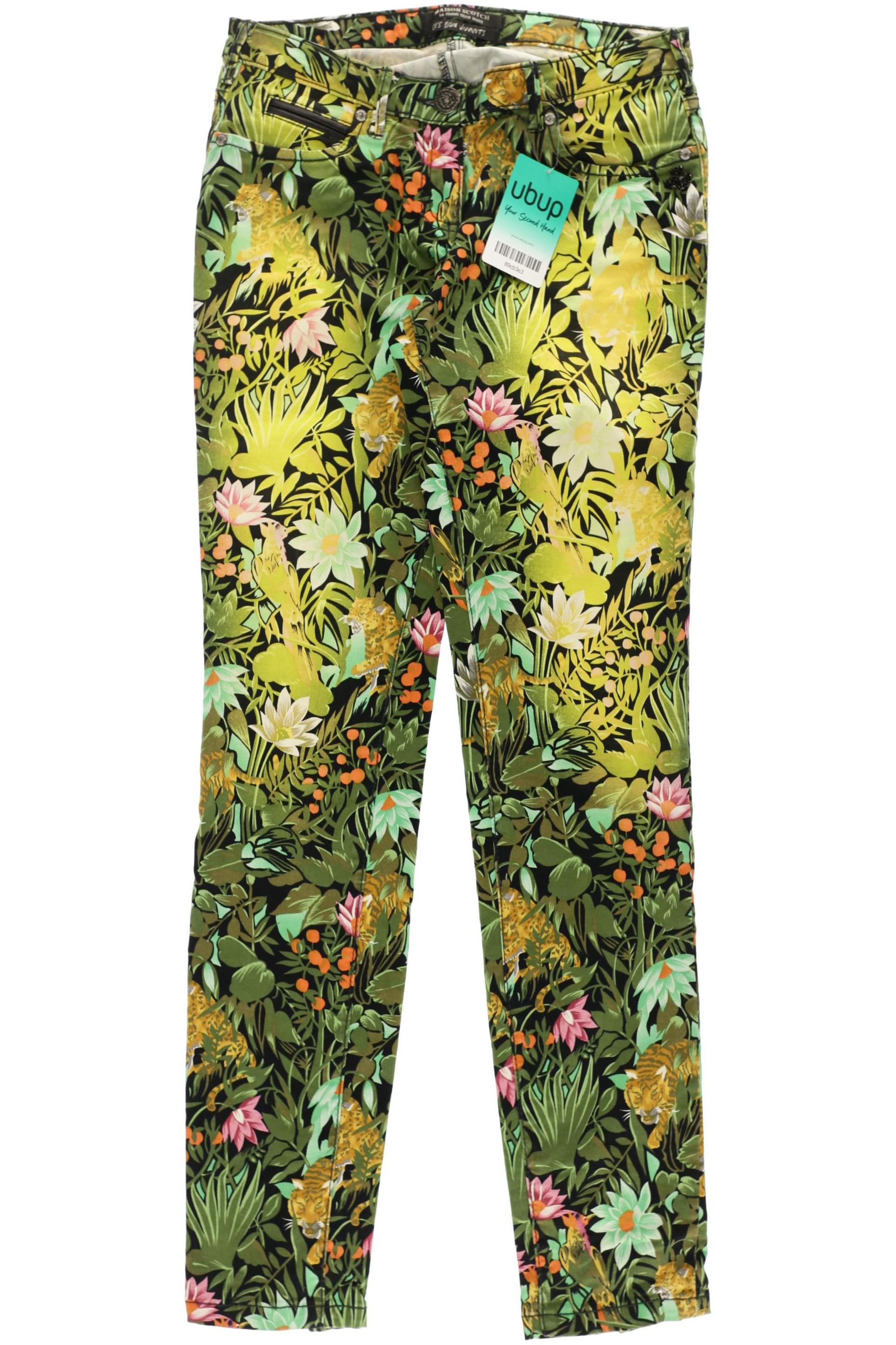 

Maison Scotch Damen Jeans, grün, Gr. 26