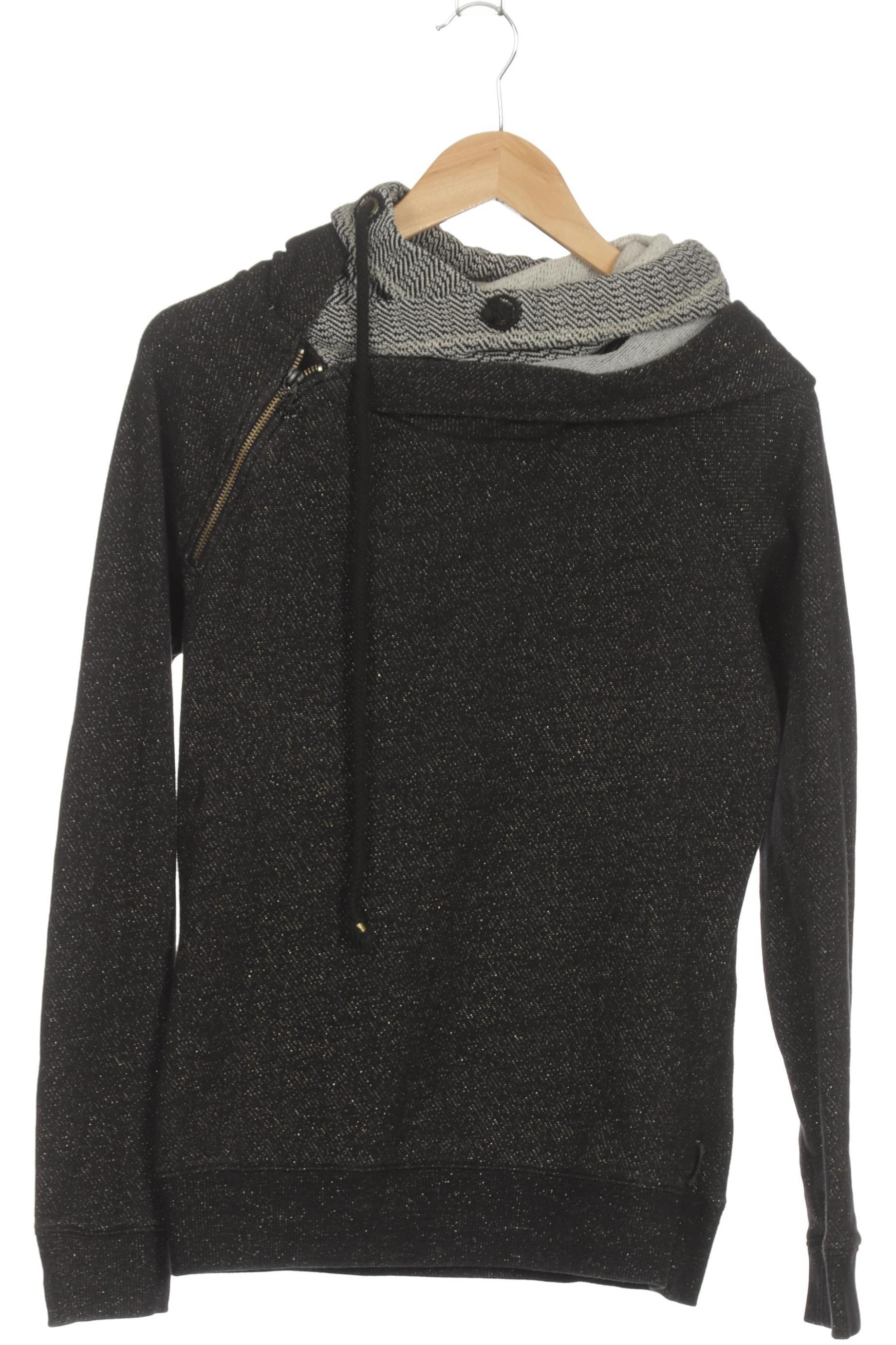 

Maison Scotch Damen Kapuzenpullover, schwarz, Gr.