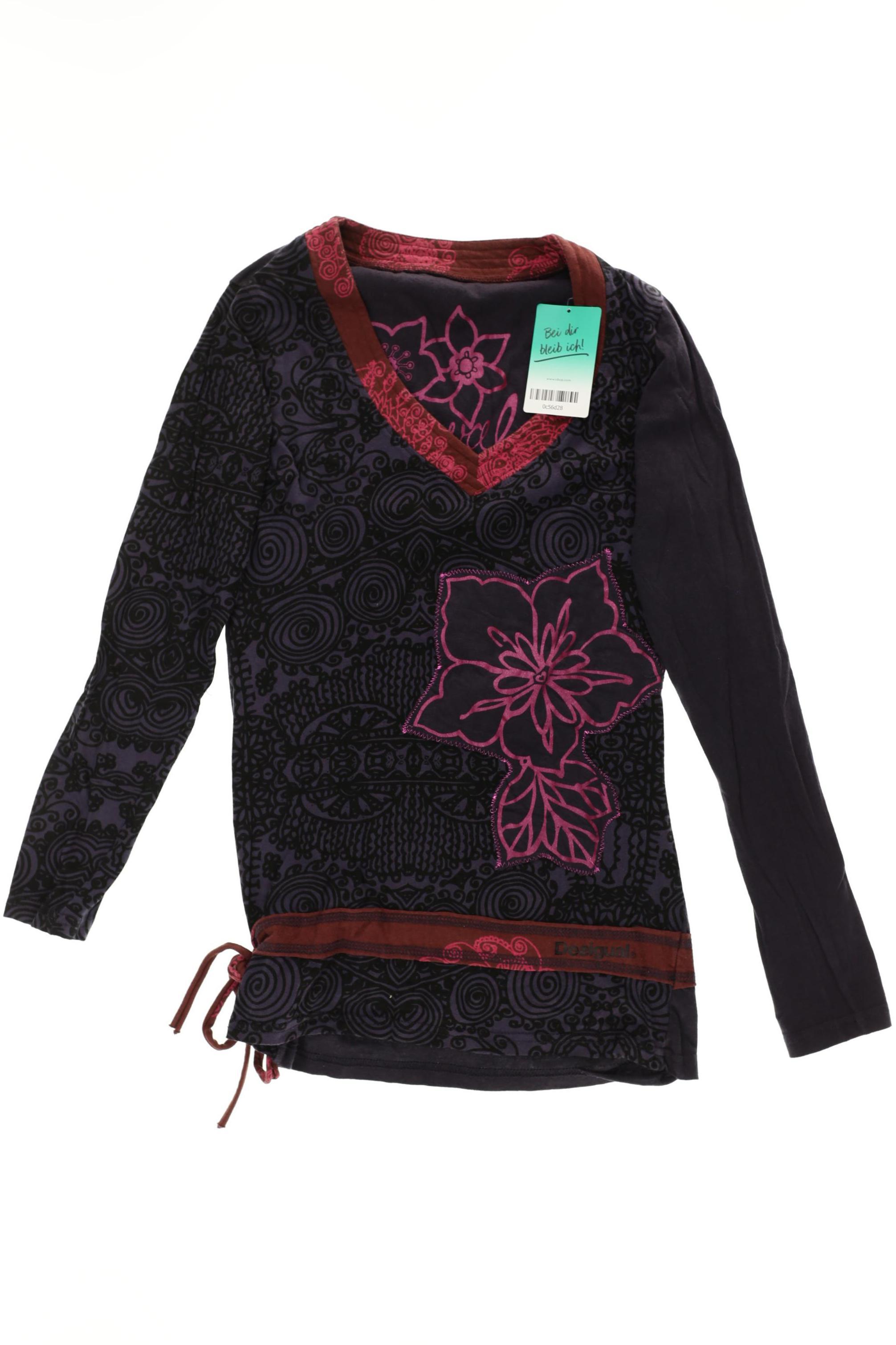 

Desigual Damen Langarmshirt, lila, Gr.