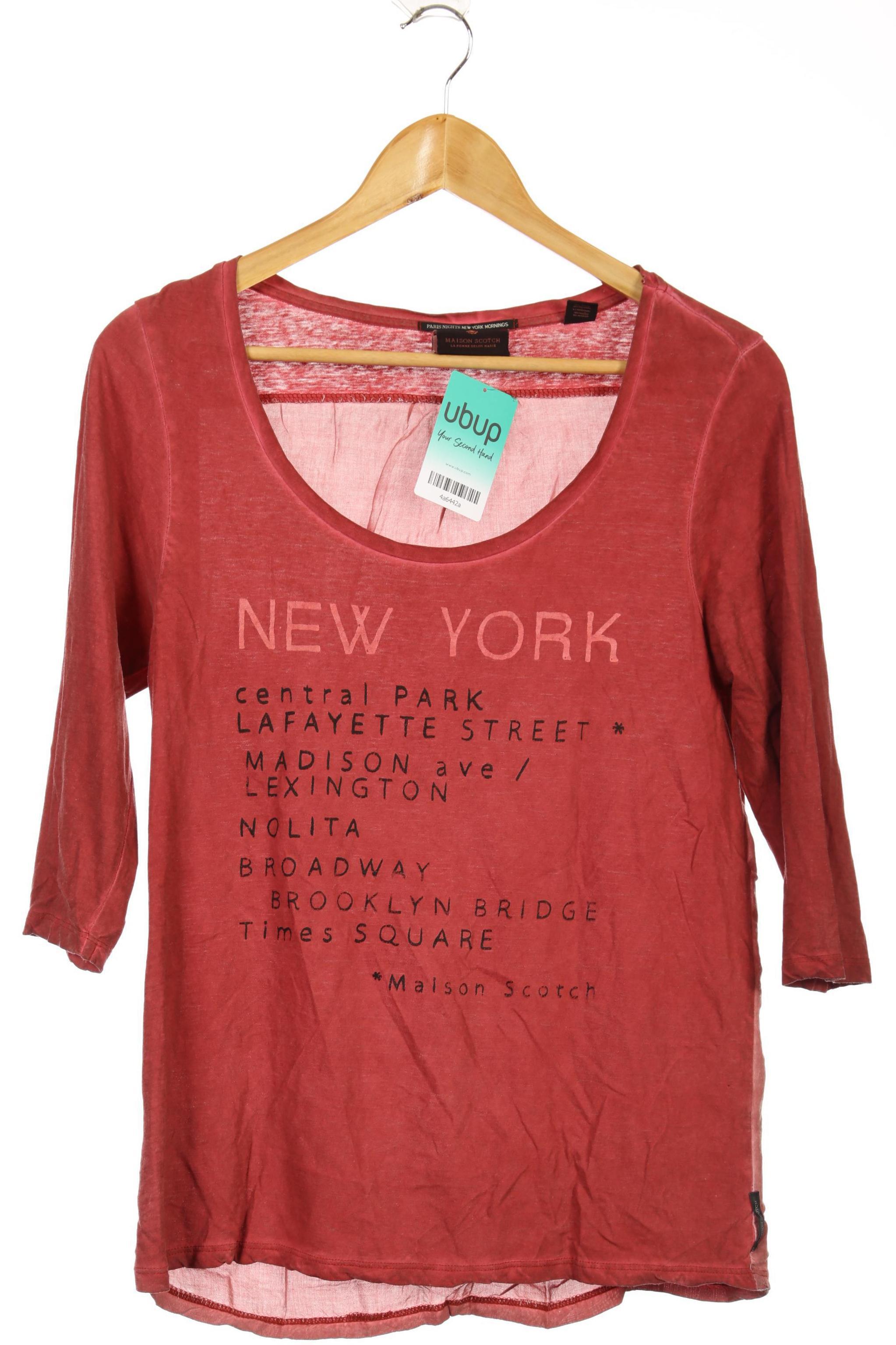 

Maison Scotch Damen Langarmshirt, rot, Gr.