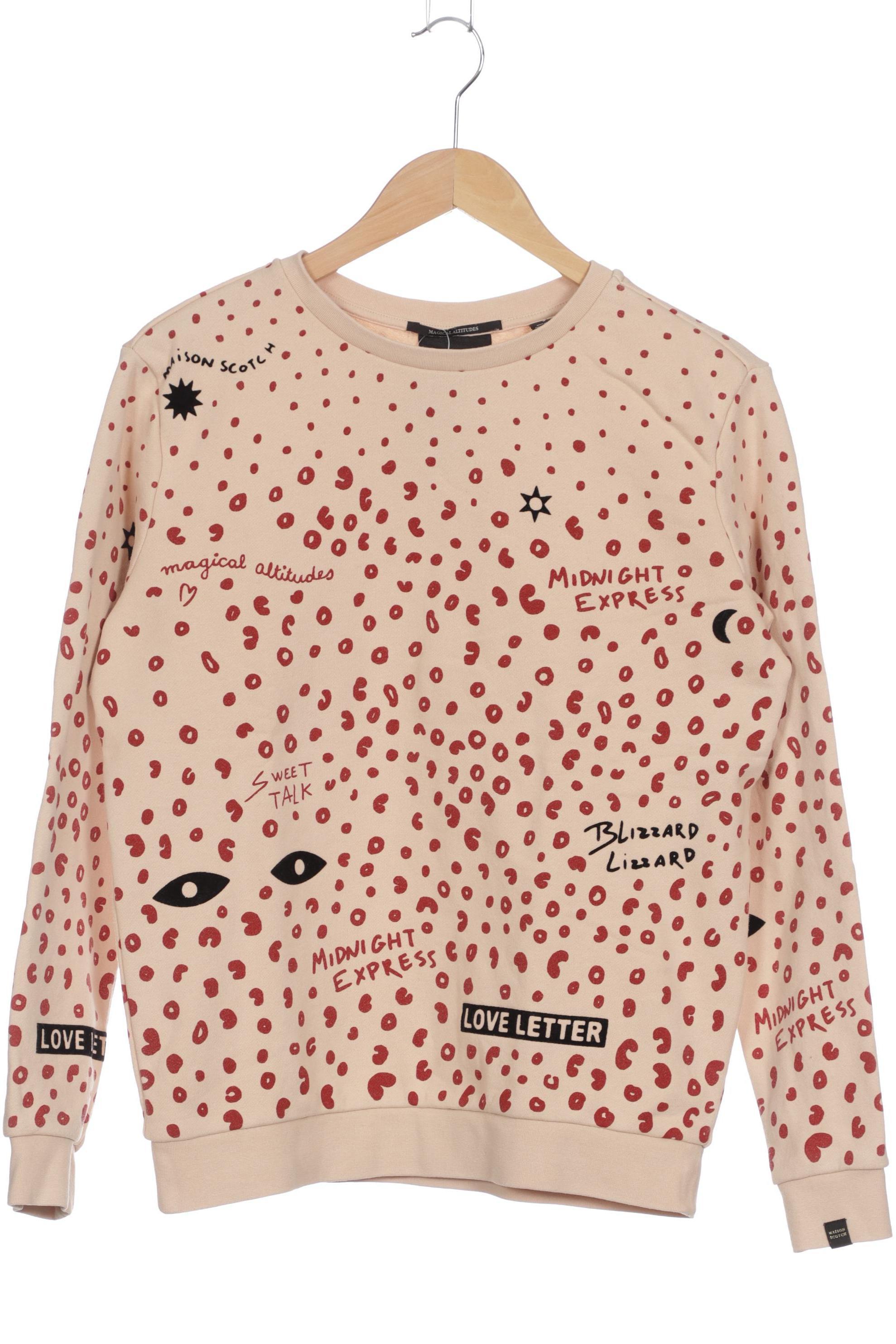 

Maison Scotch Damen Sweatshirt, beige, Gr.