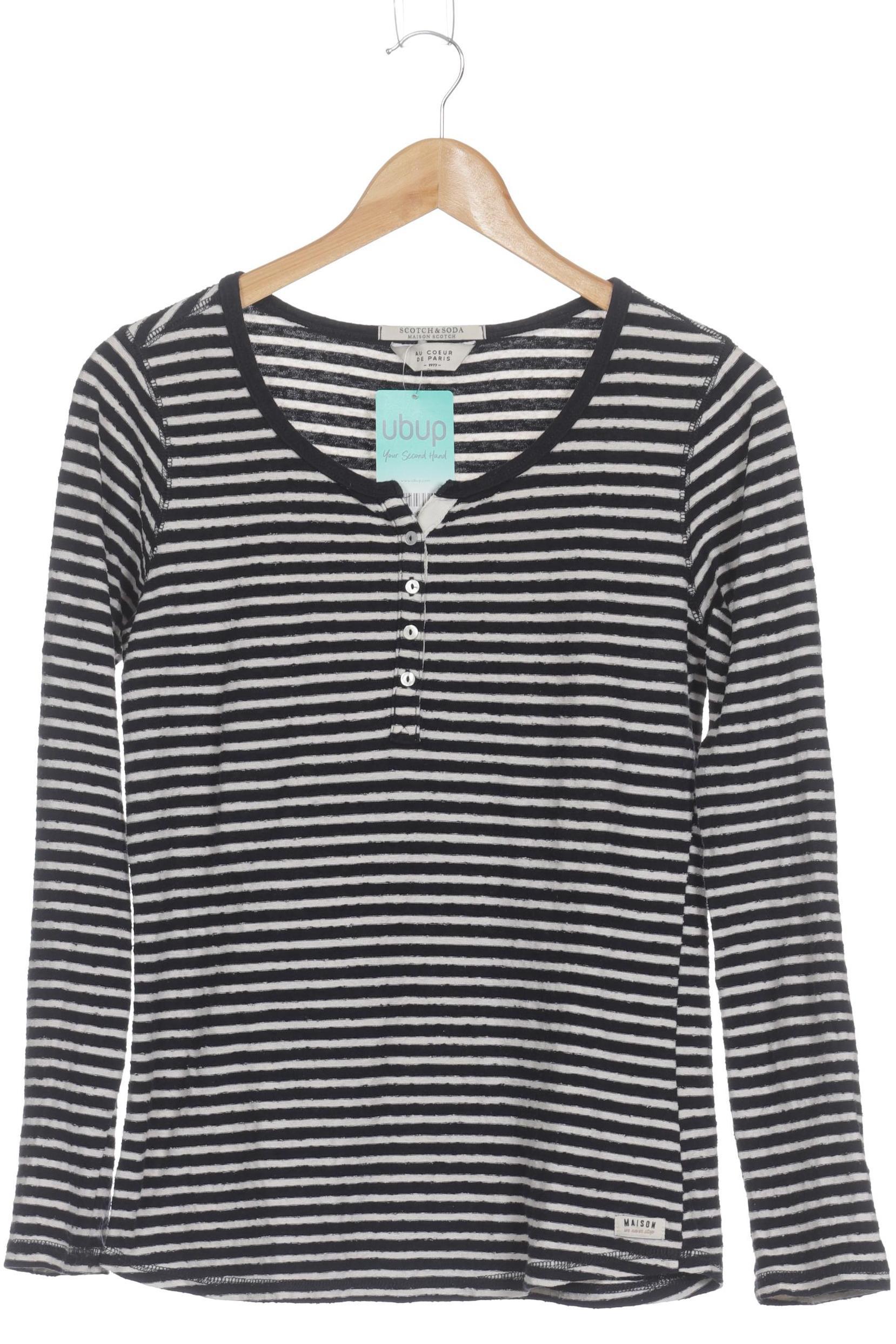 

Scotch & Soda Damen Langarmshirt, blau, Gr.