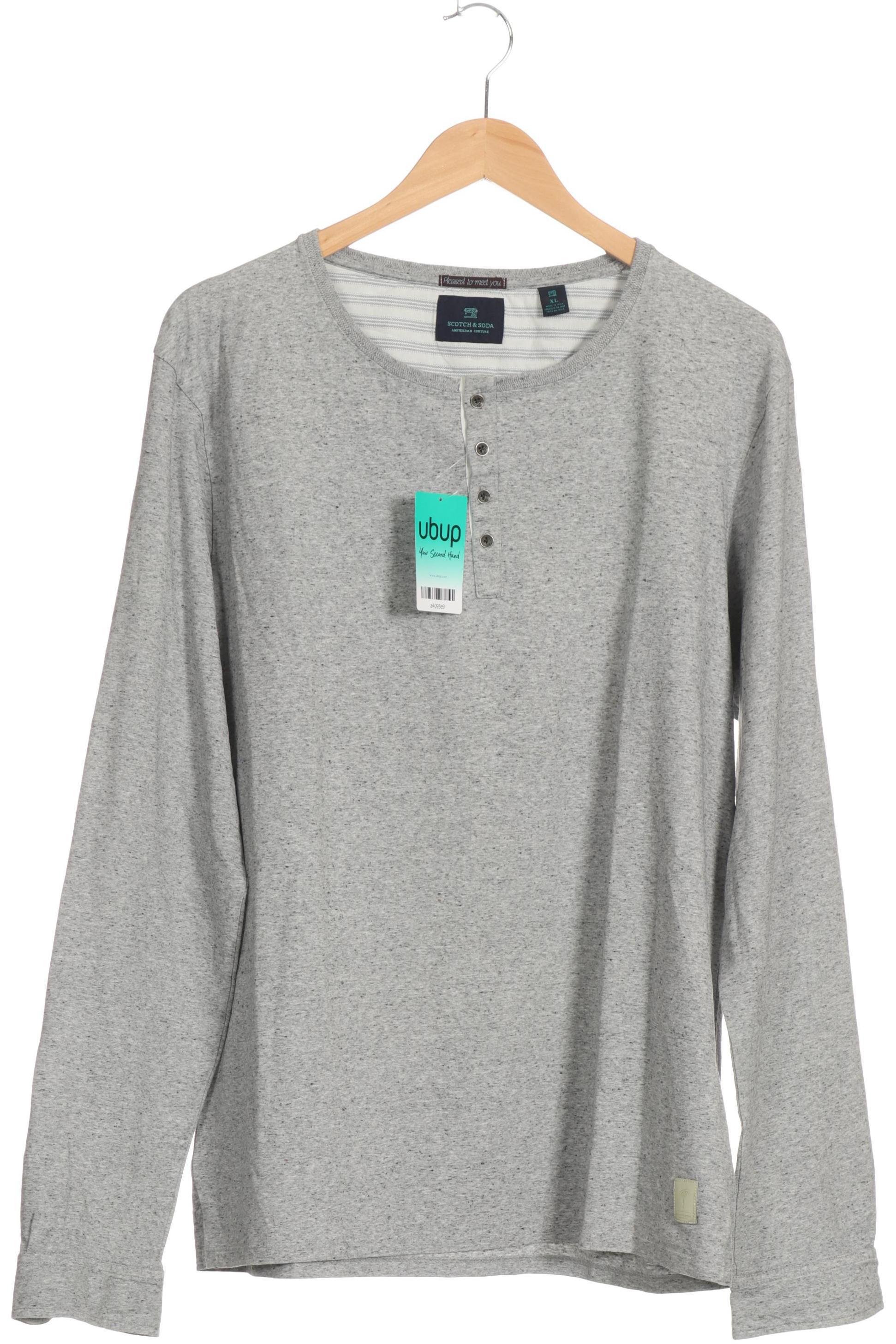 

Maison Scotch Damen Langarmshirt, grau, Gr.