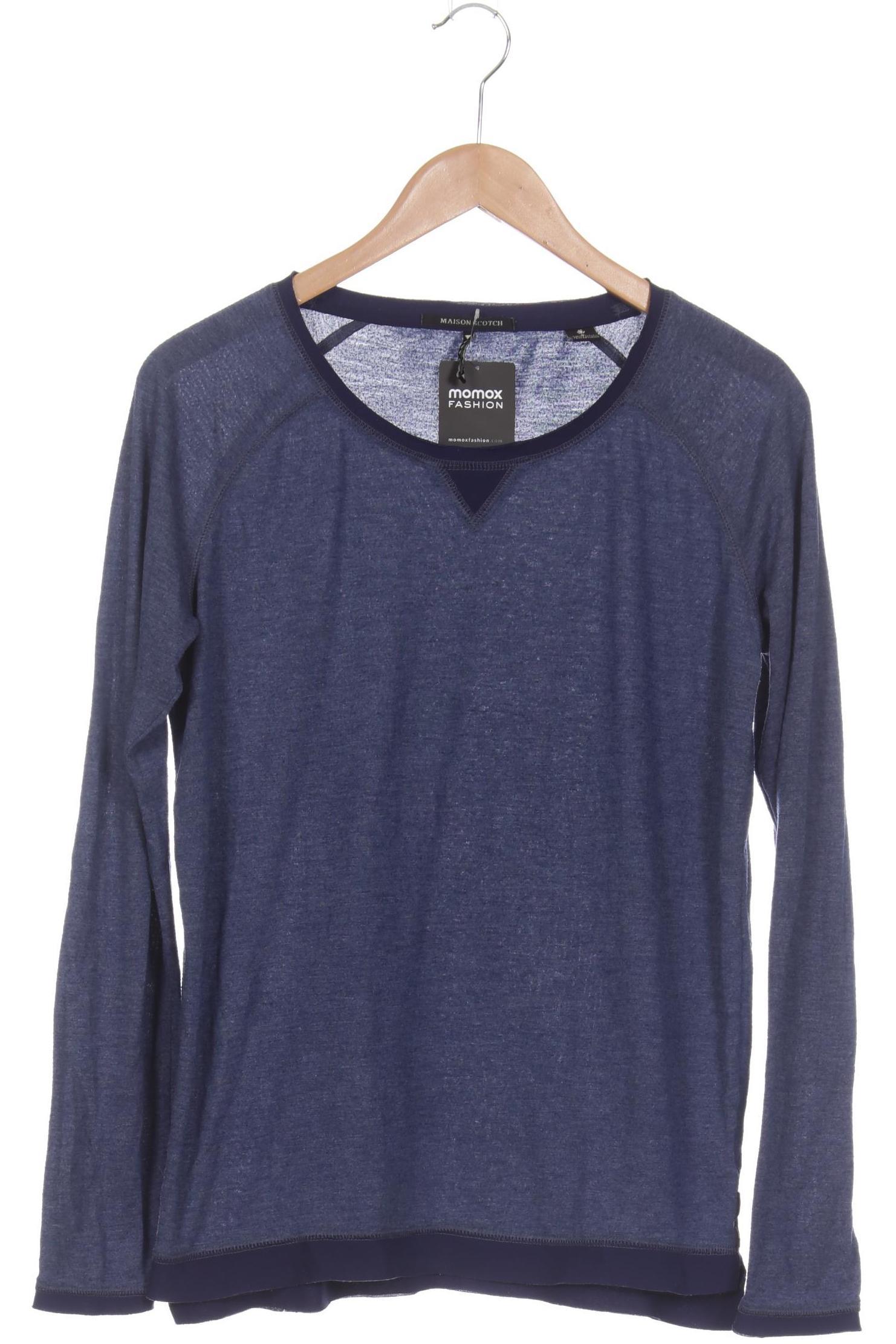 

Maison Scotch Damen Langarmshirt, blau, Gr.