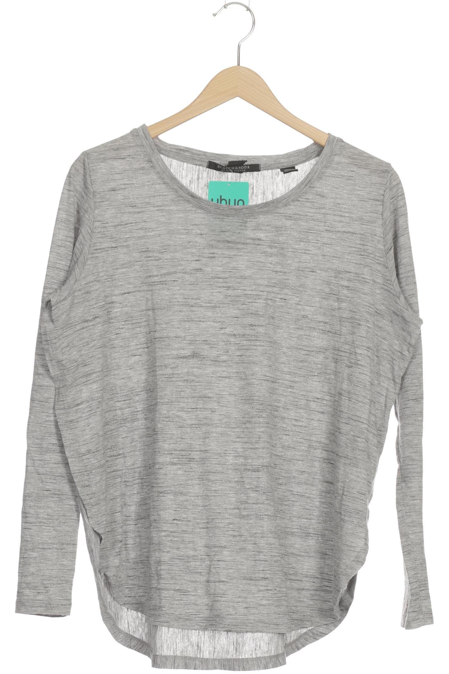 

Scotch & Soda Damen Langarmshirt, grau, Gr.