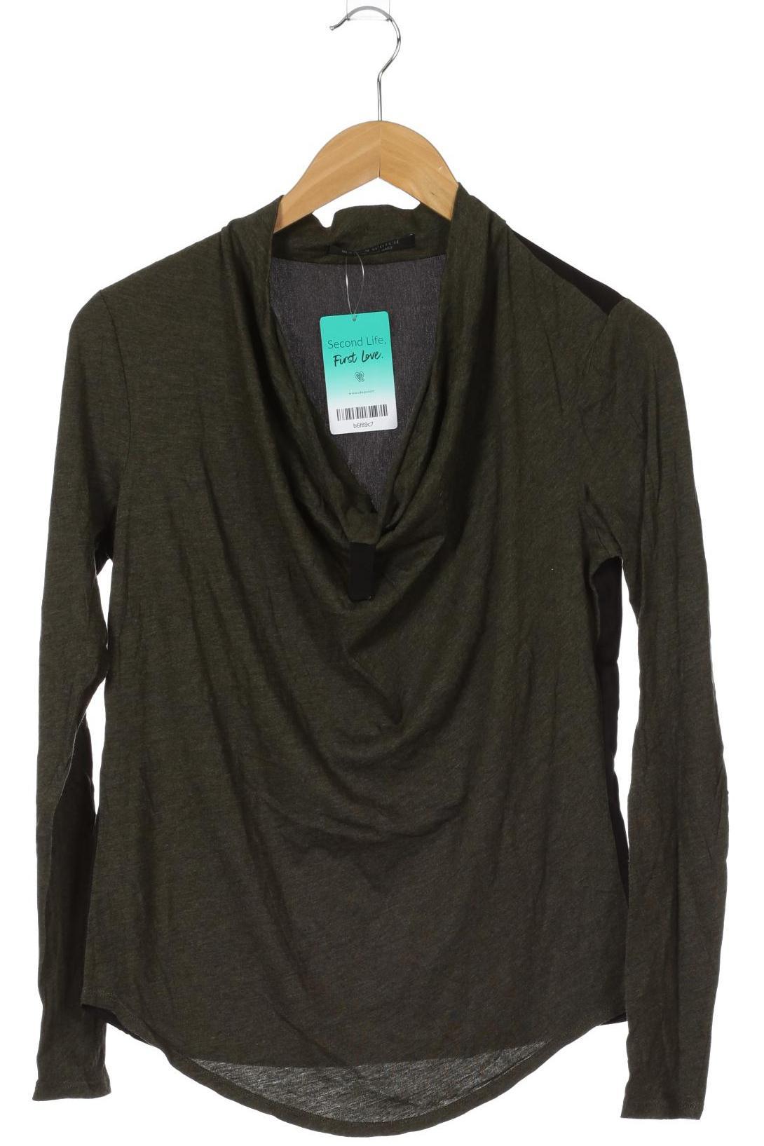 

Maison Scotch Damen Langarmshirt, grün, Gr.