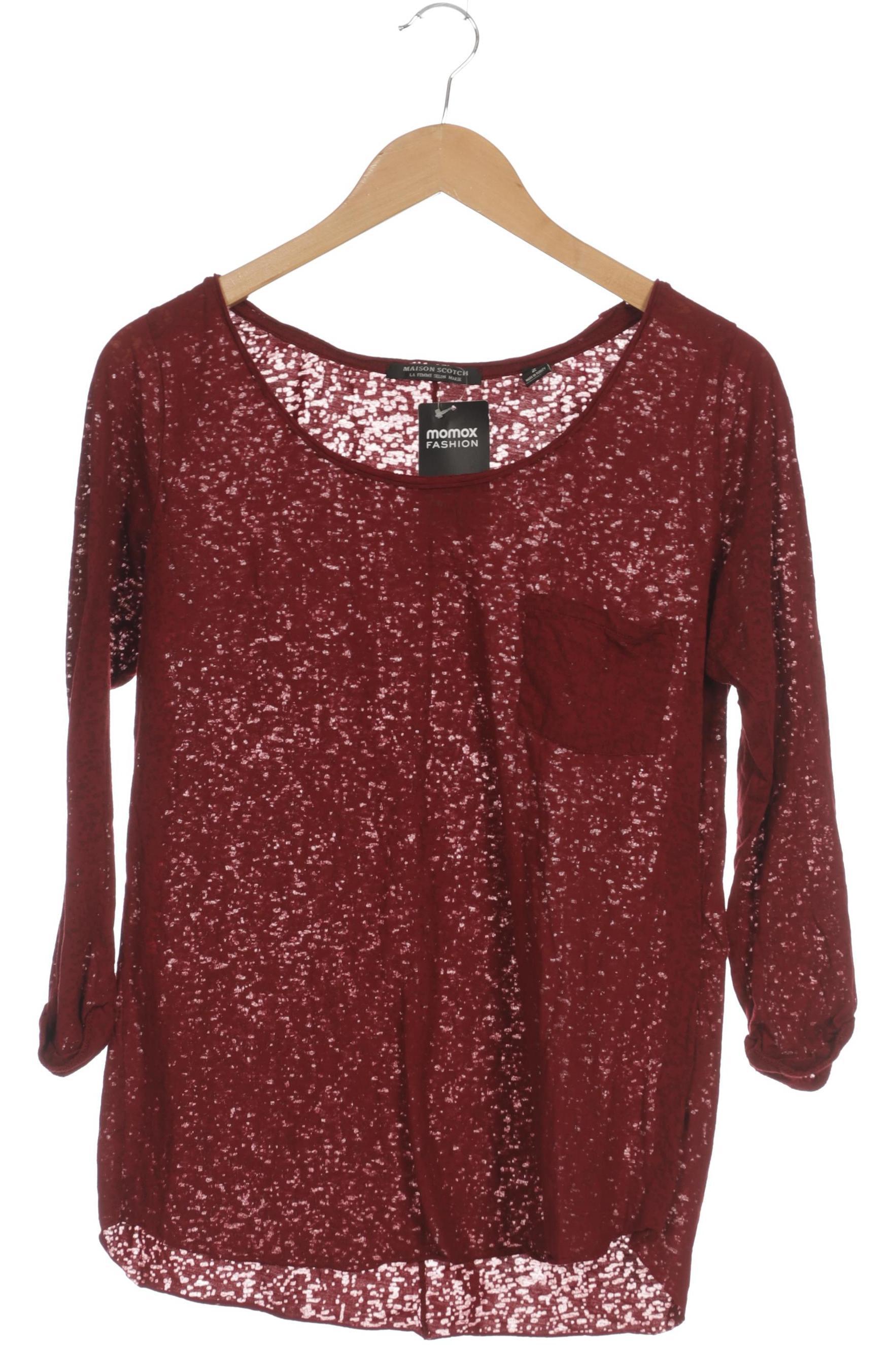 

Maison Scotch Damen Langarmshirt, rot, Gr.