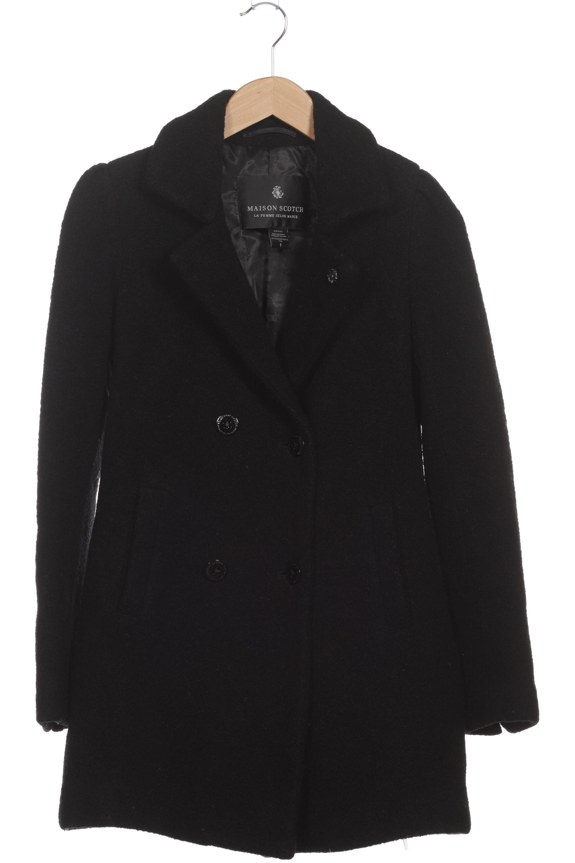 

Maison Scotch Damen Mantel, schwarz, Gr.