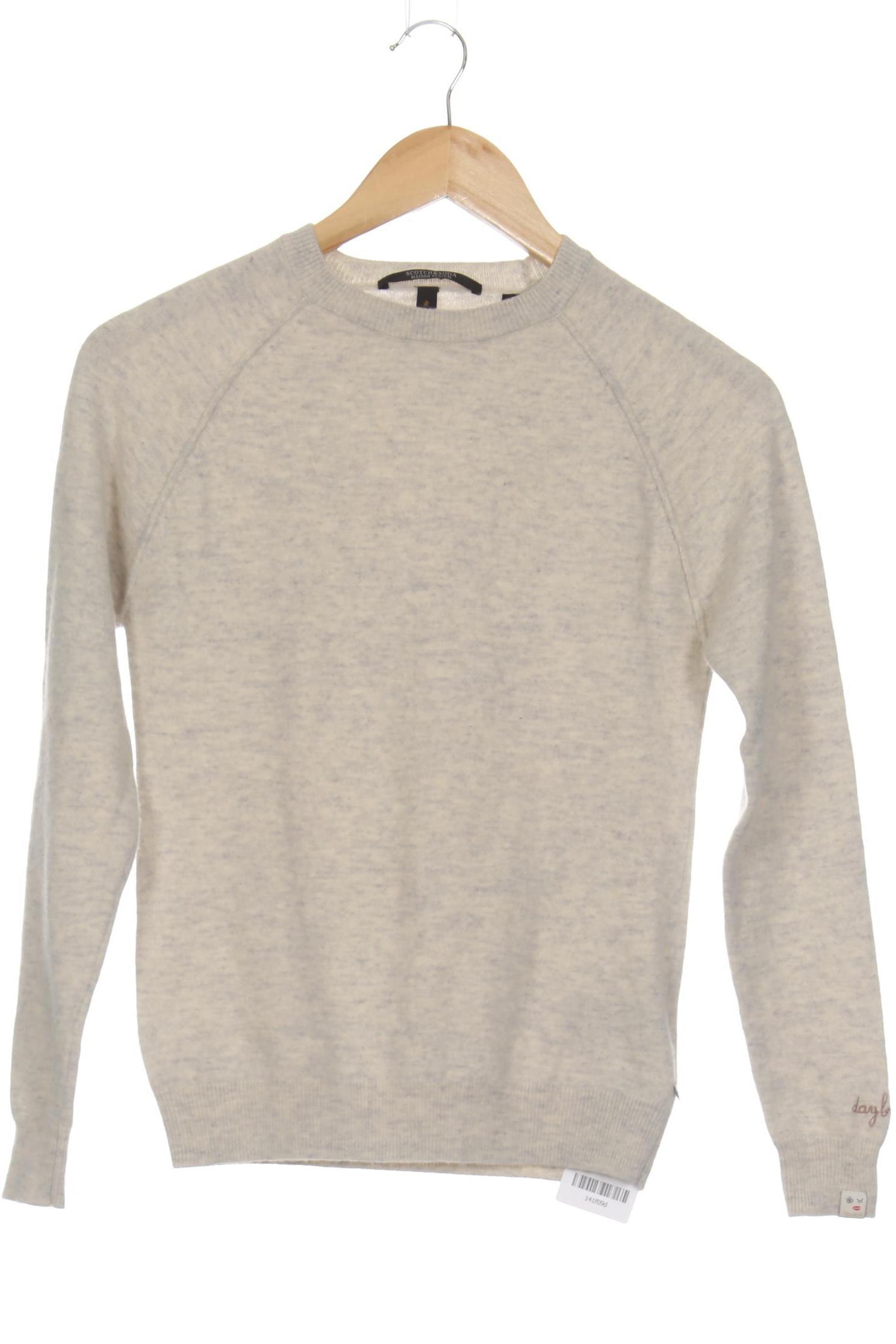 

Maison Scotch Damen Pullover, grau, Gr.