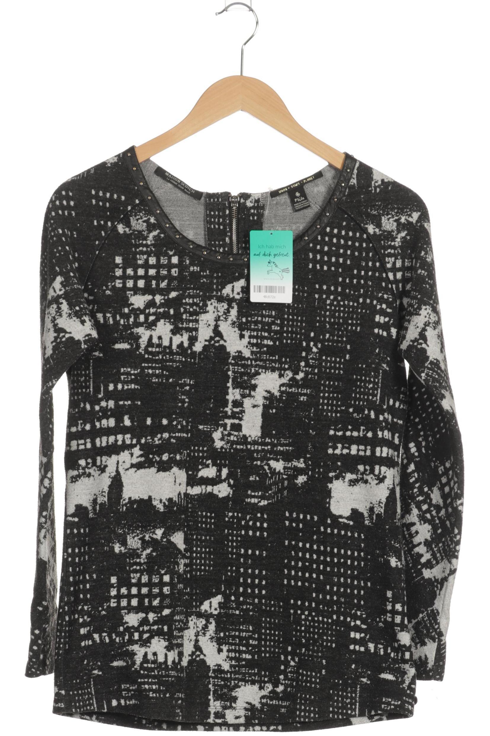 

Maison Scotch Damen Pullover, grau, Gr.