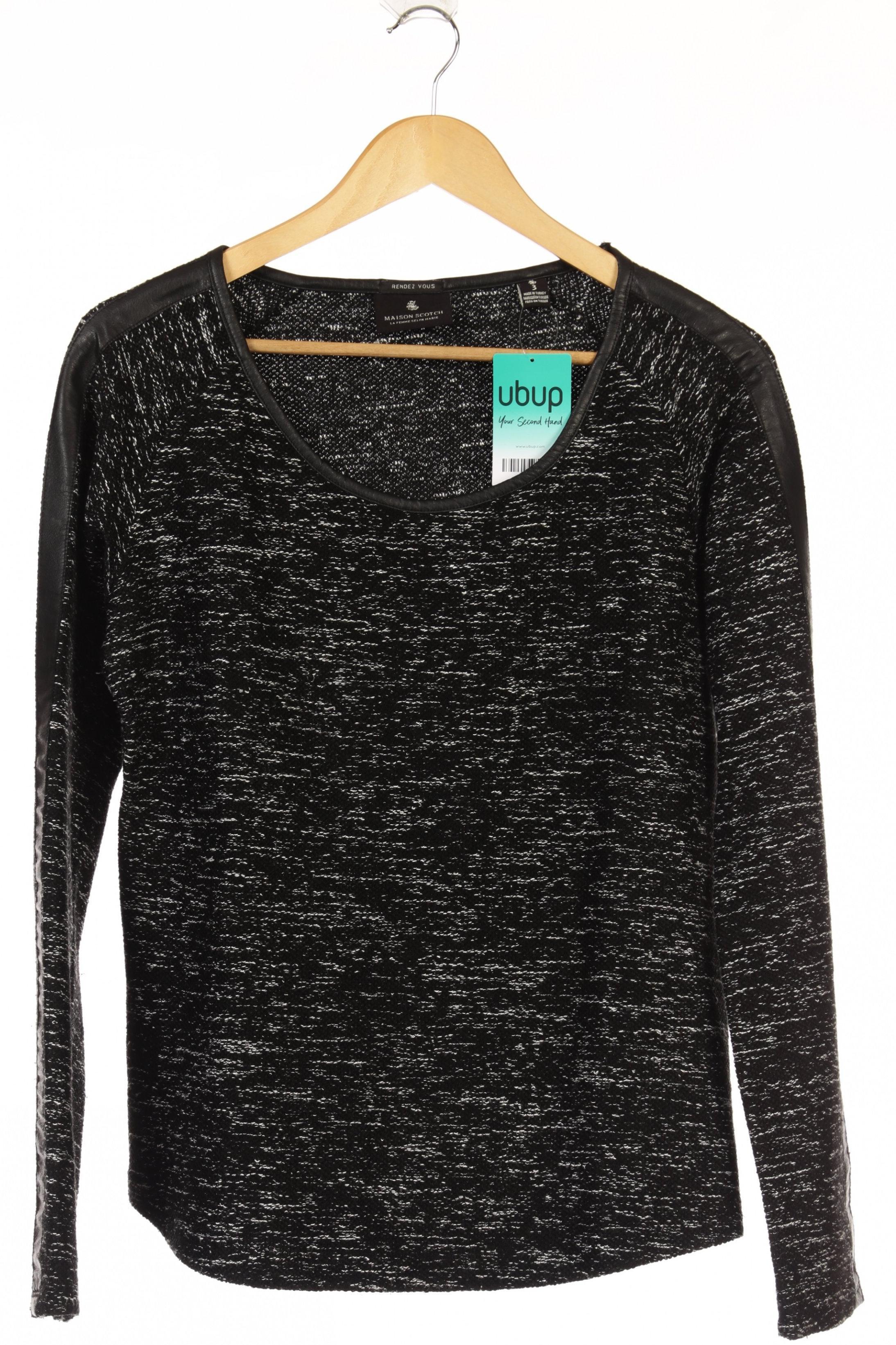 

Maison Scotch Damen Pullover, schwarz, Gr.