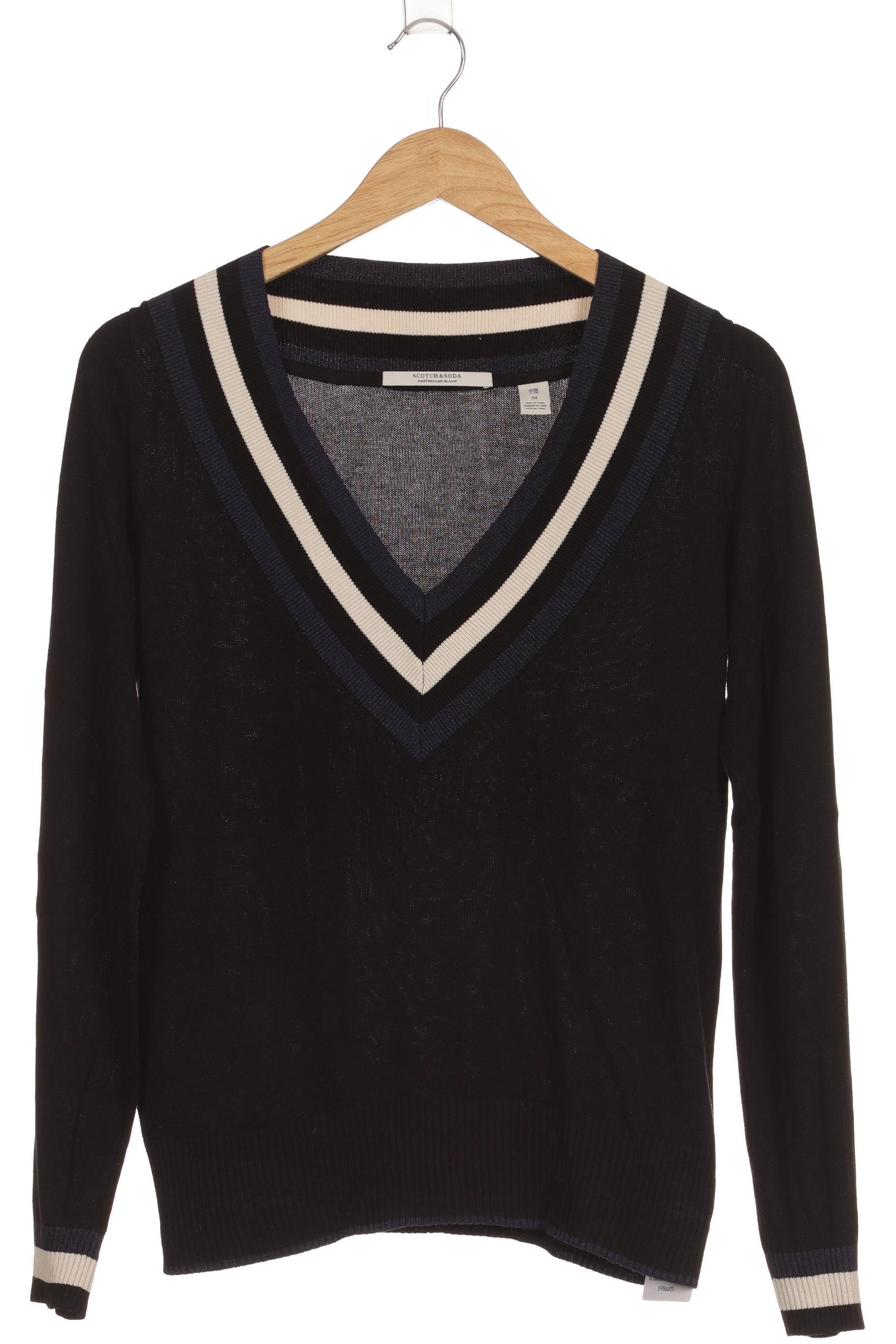 

Maison Scotch Damen Pullover, schwarz, Gr.