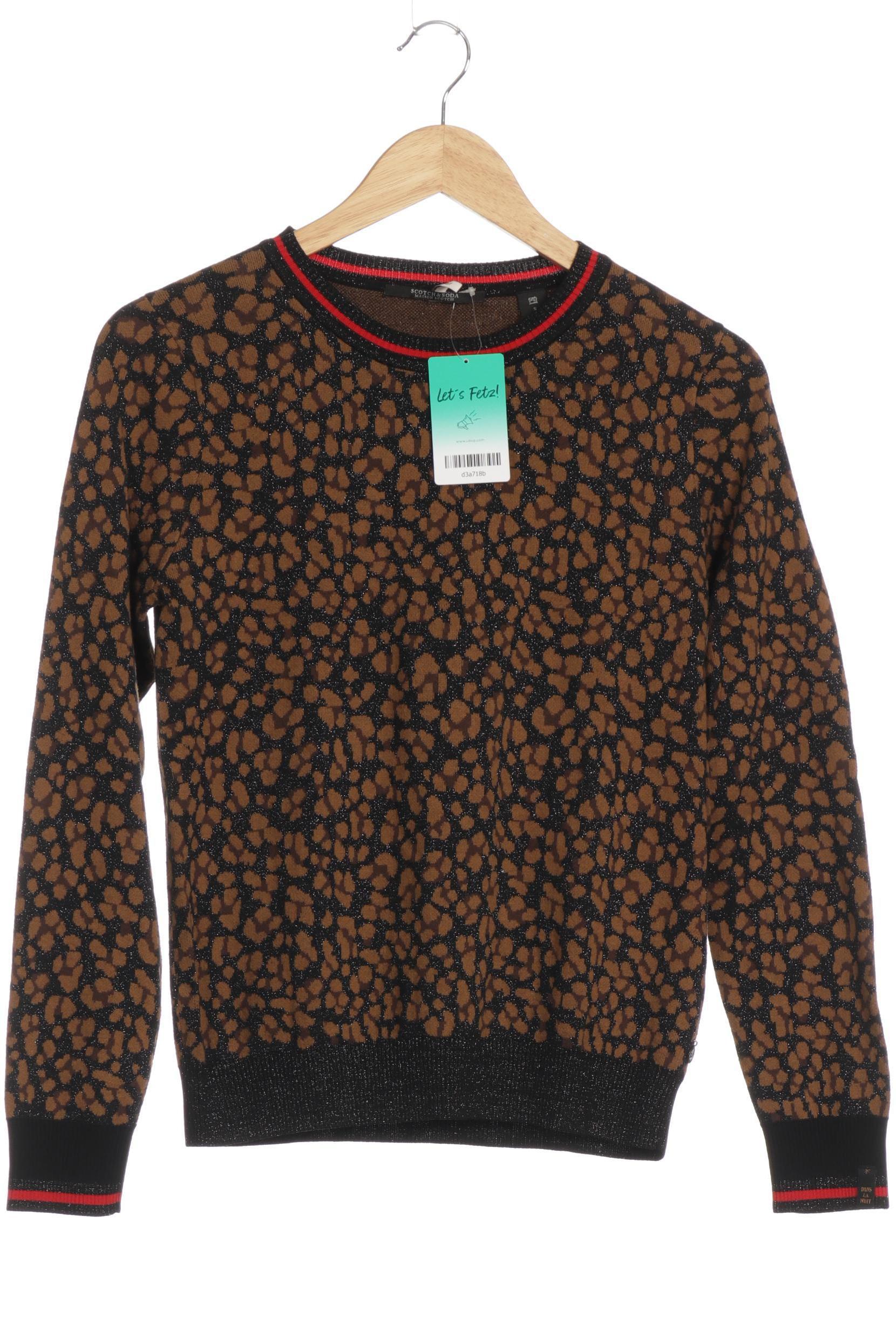 

Maison Scotch Damen Pullover, braun, Gr.