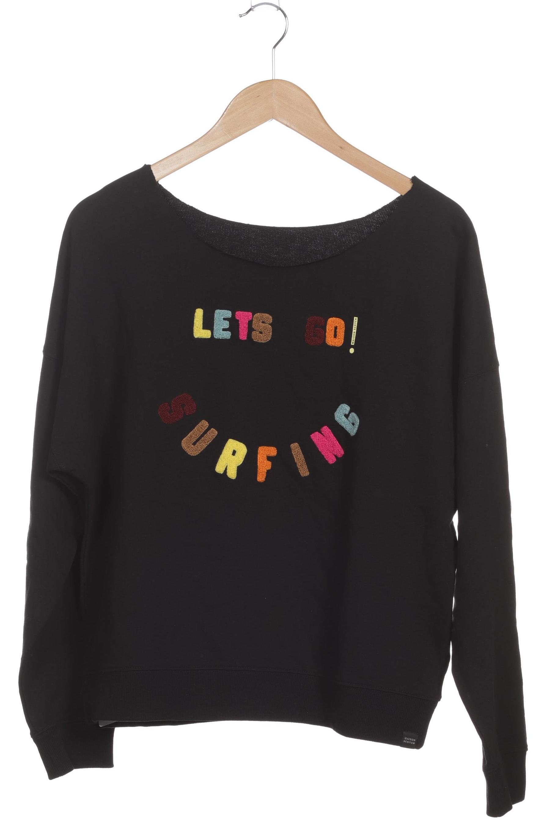 

Maison Scotch Damen Pullover, schwarz, Gr.