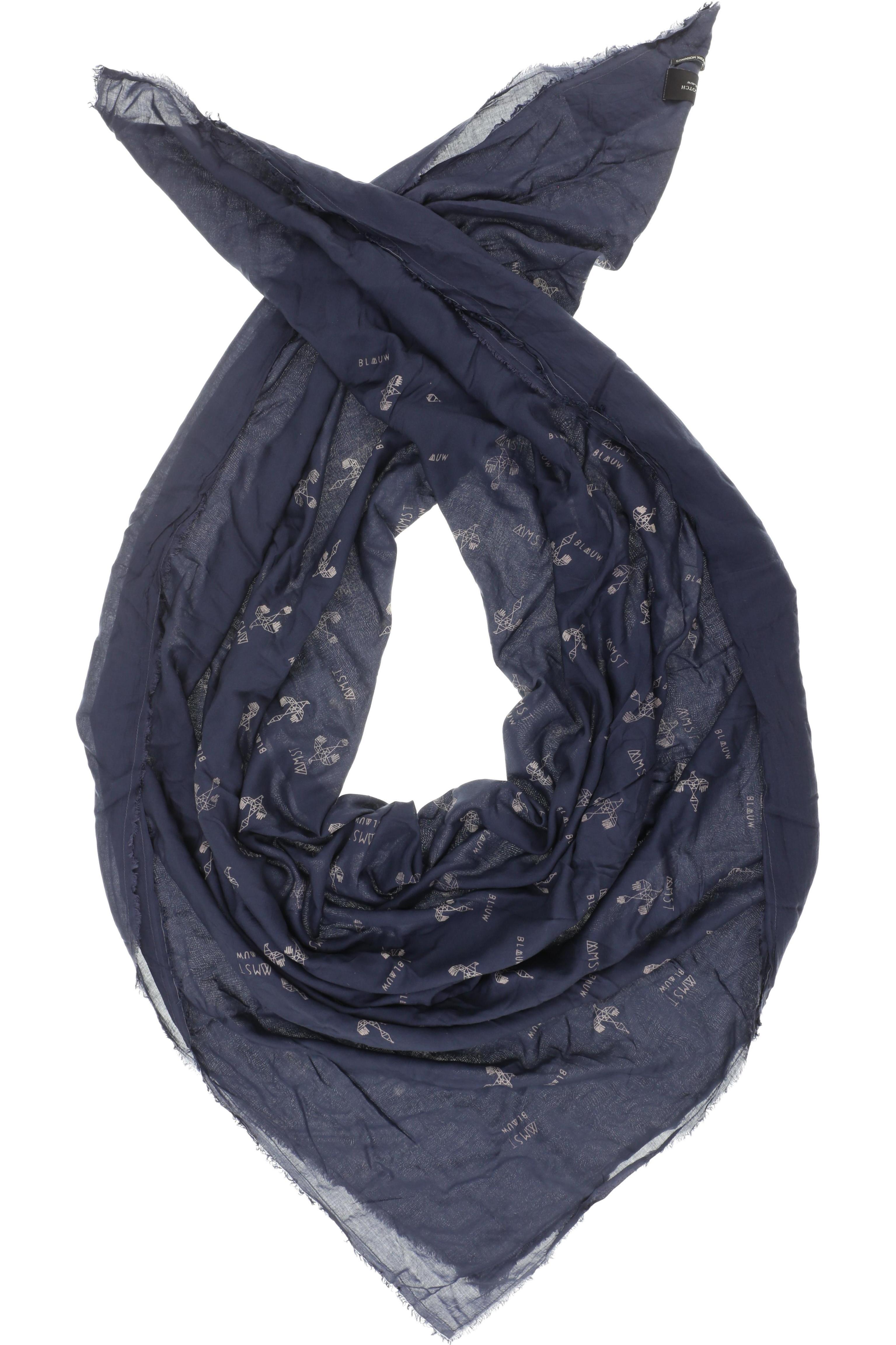 

Maison Scotch Damen Schal, blau, Gr.