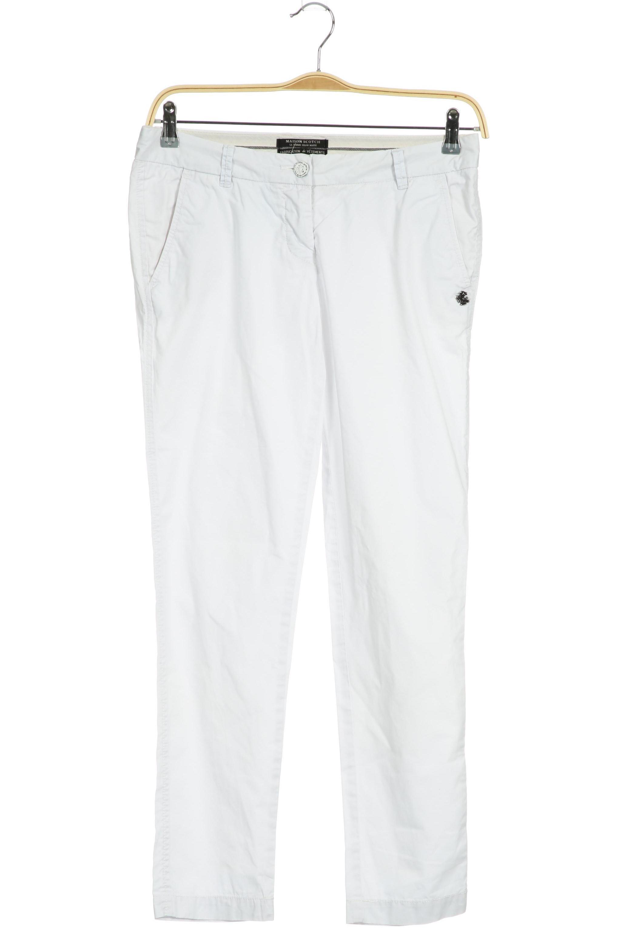 

Maison Scotch Damen Stoffhose, weiß, Gr. 27