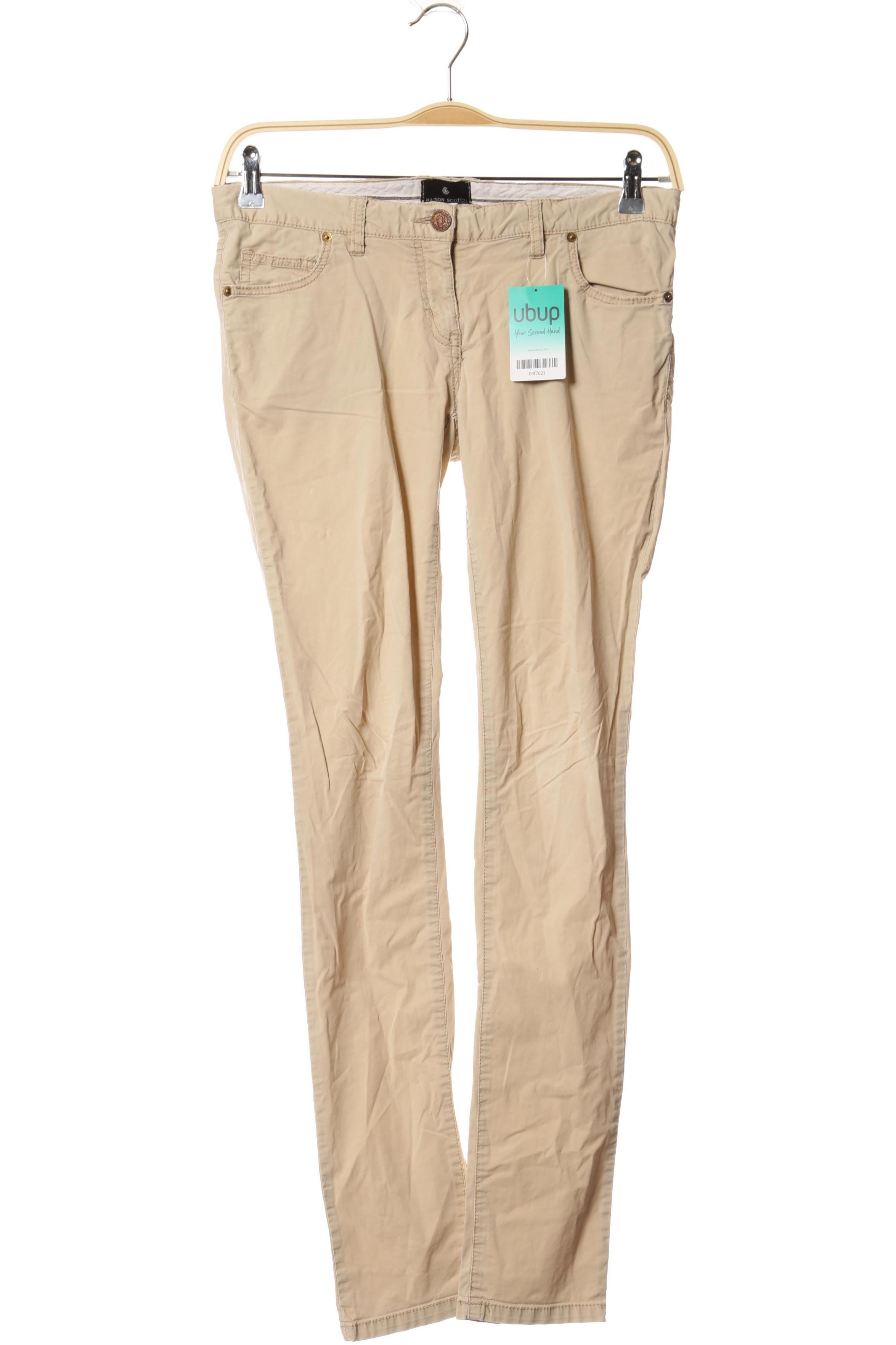 

Maison Scotch Damen Stoffhose, beige, Gr. 28