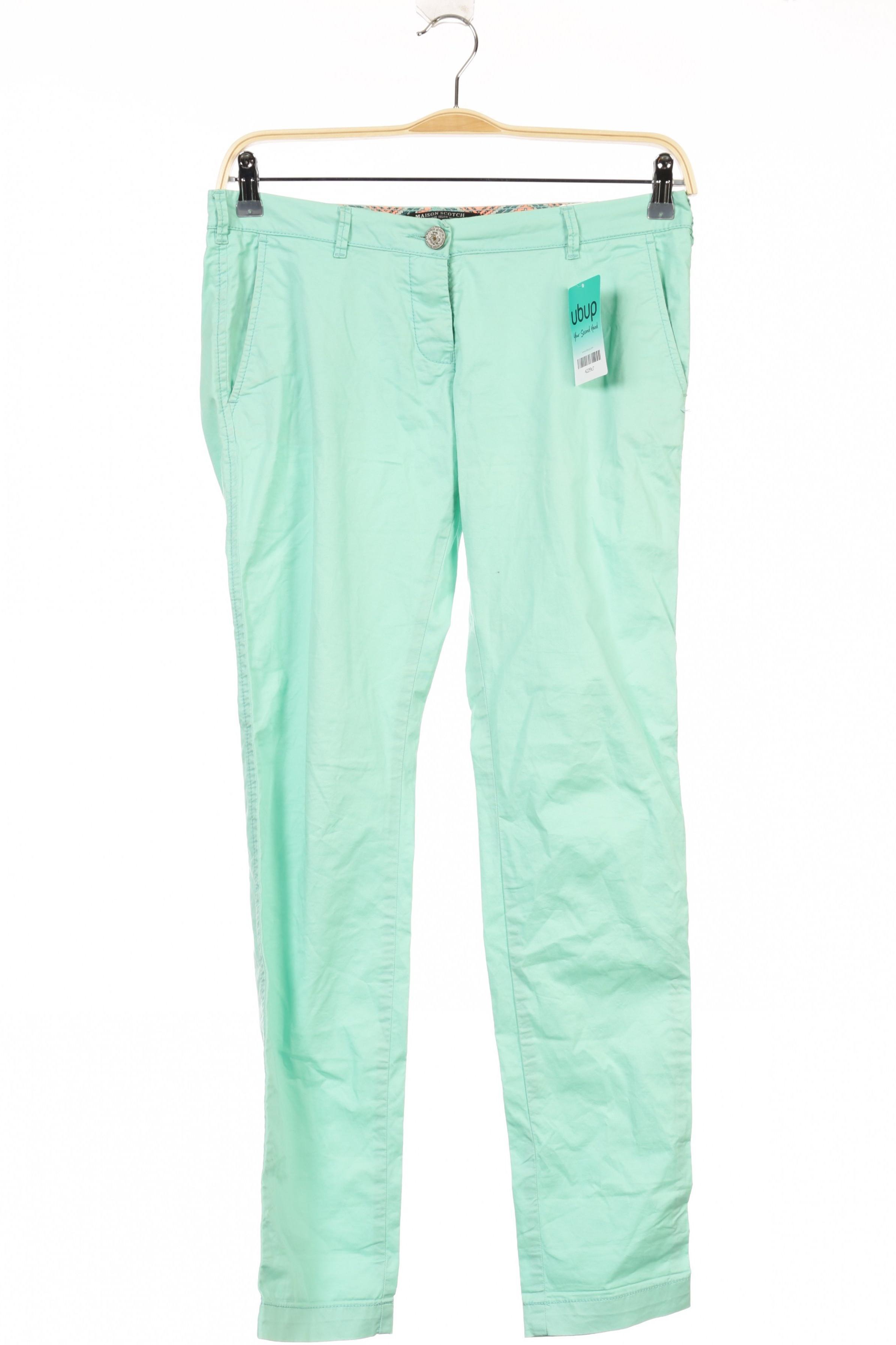 

Maison Scotch Damen Stoffhose, grün, Gr. 27