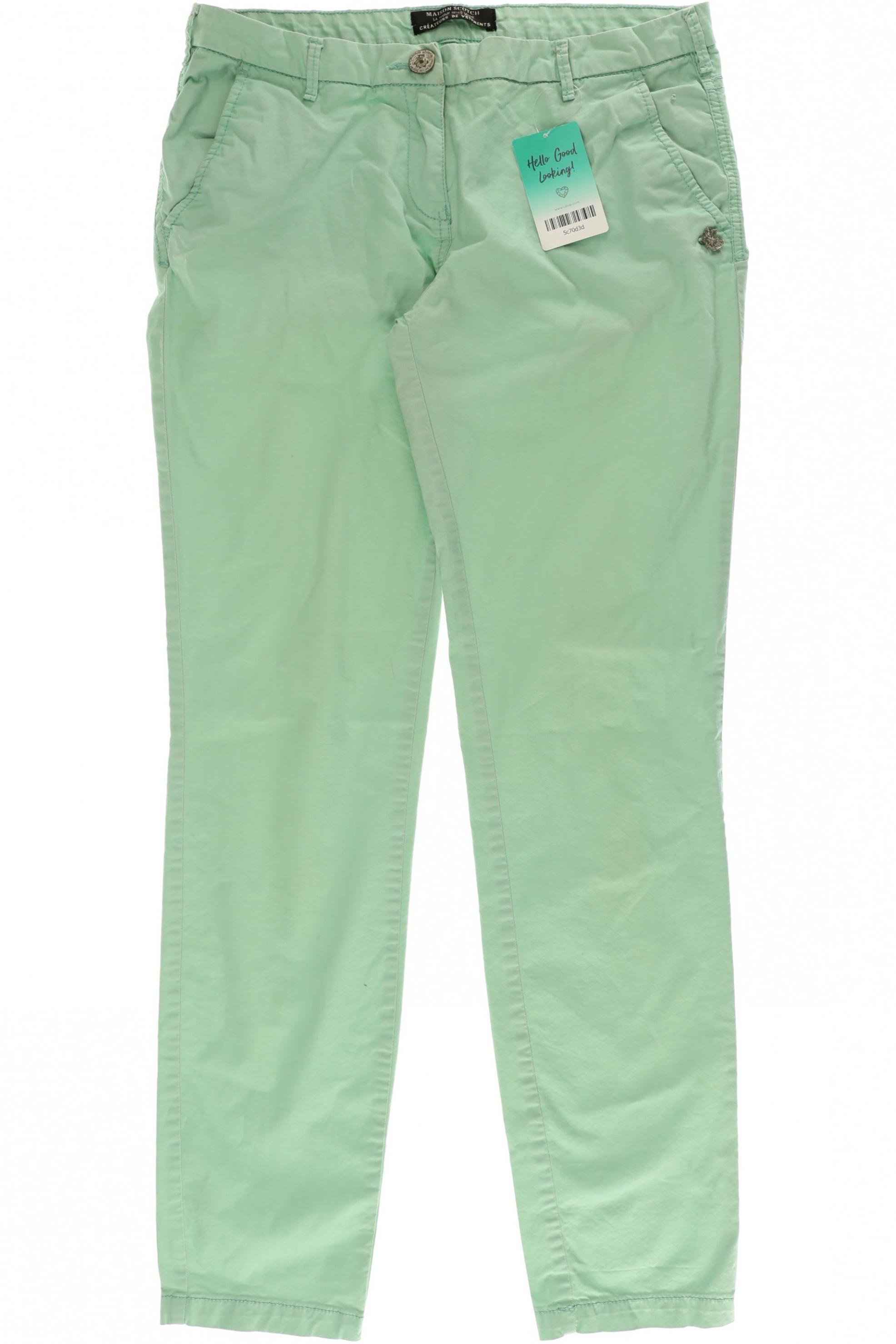 

Maison Scotch Damen Stoffhose, grün, Gr. 30